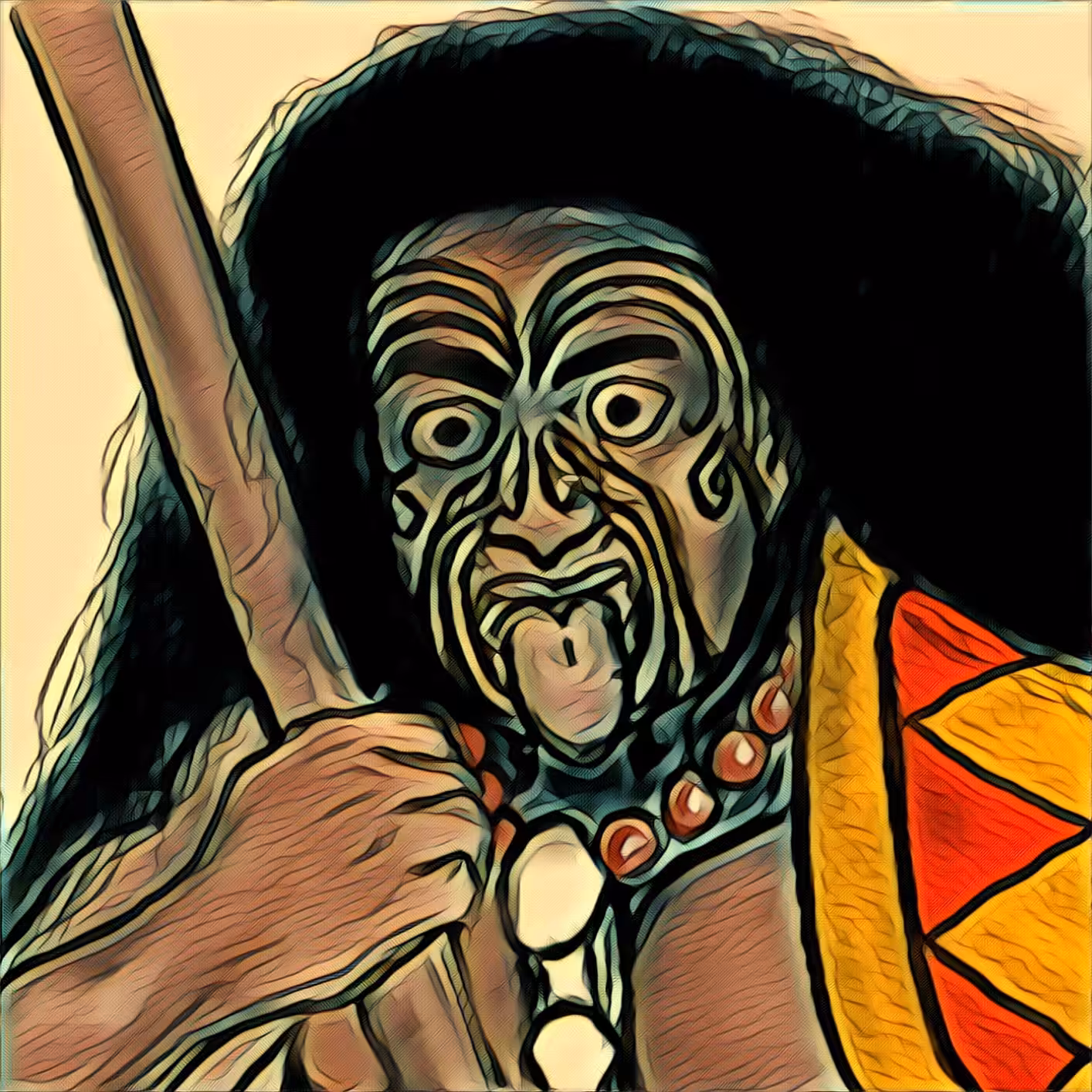 Maori warrior