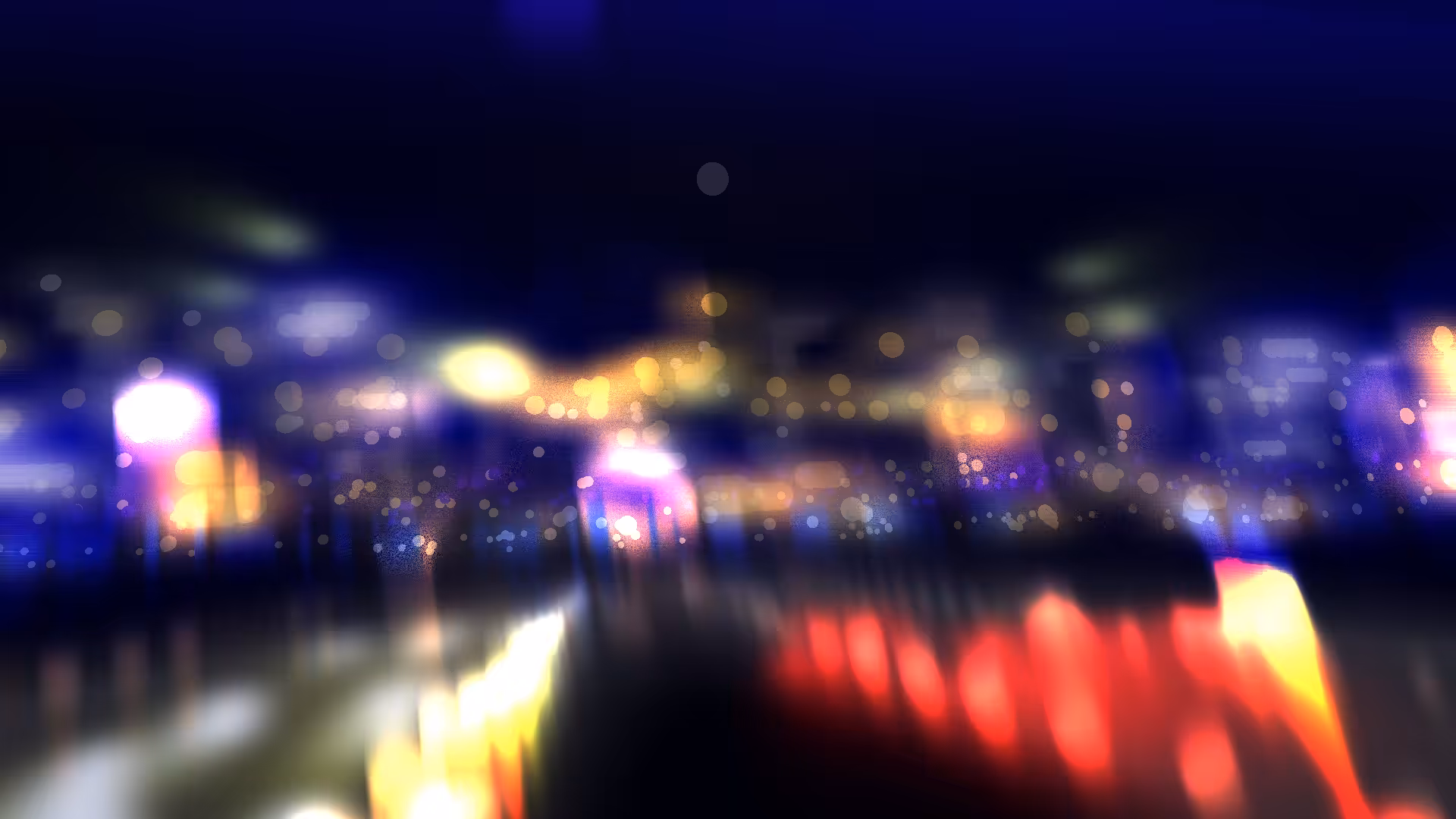 City in Night #34