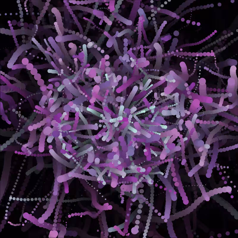 Instance Fractal Particles V1 #8