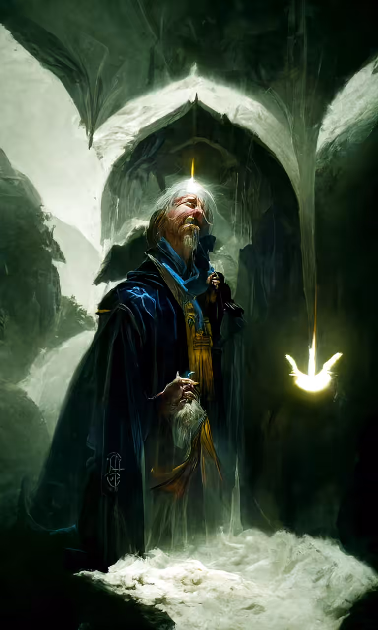 The Sorcerer and the Sacred Light #2