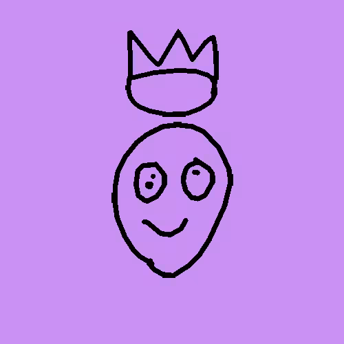 Basquiat Doodles: Basquiat #3508