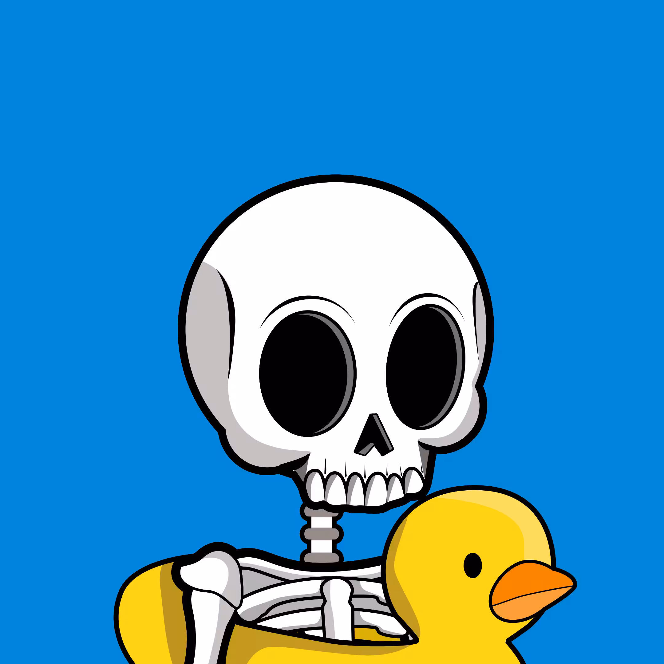 Edgar The Skeleton - Swimming #81