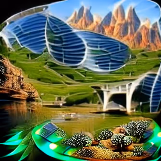 Solarpunk Landscape 3
