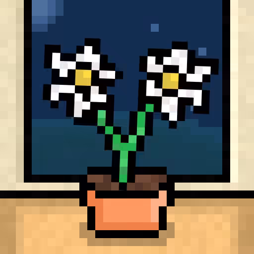Pixel Flowers #34