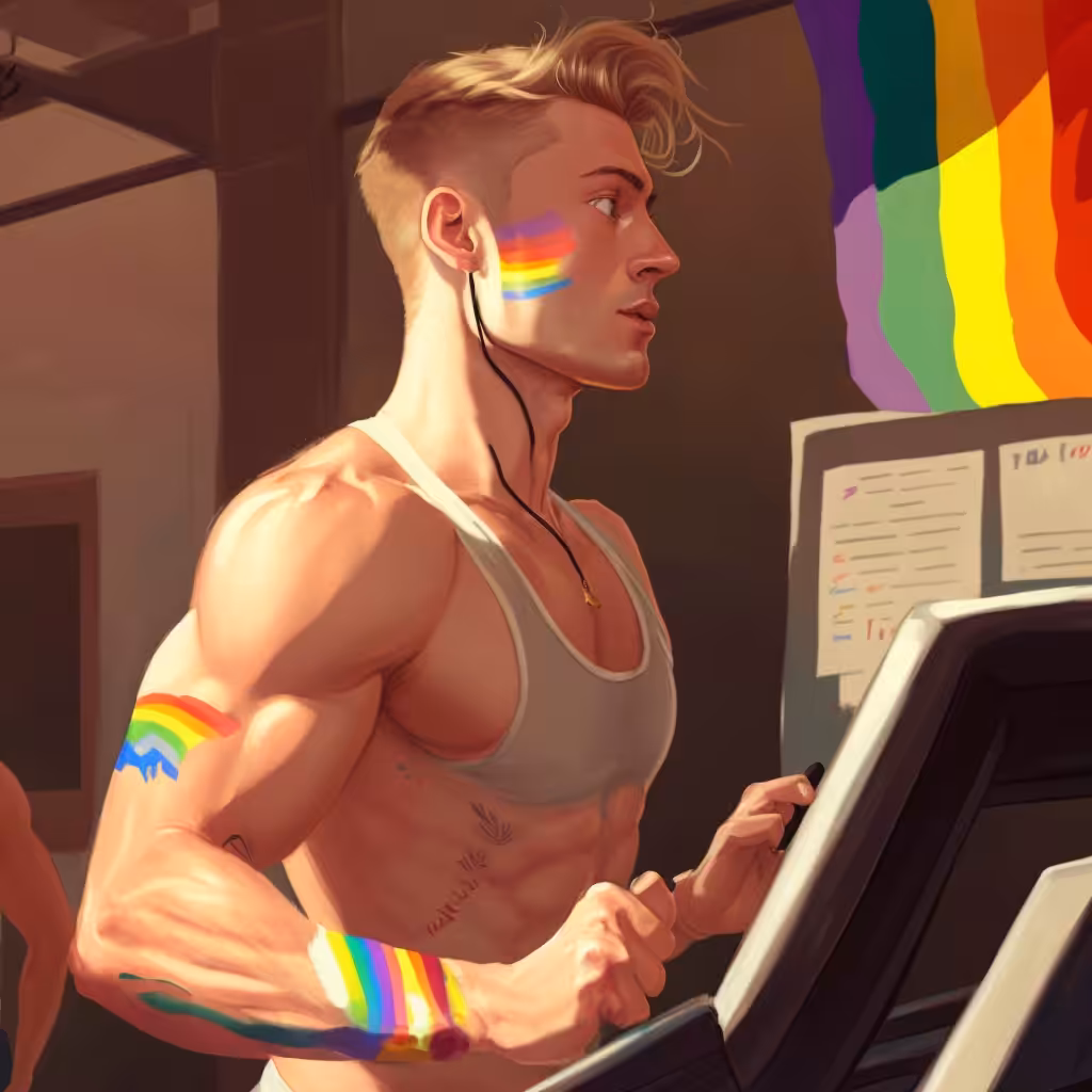 Handsome Gay Men