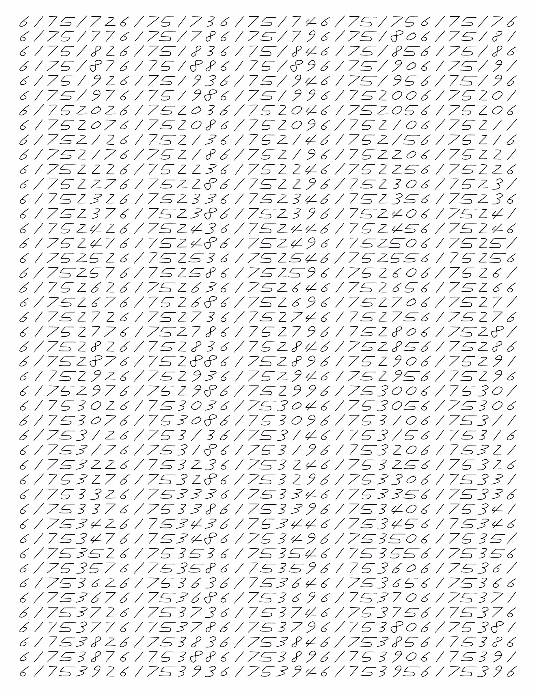 Endless (5,607,250 to Infinity) #1899