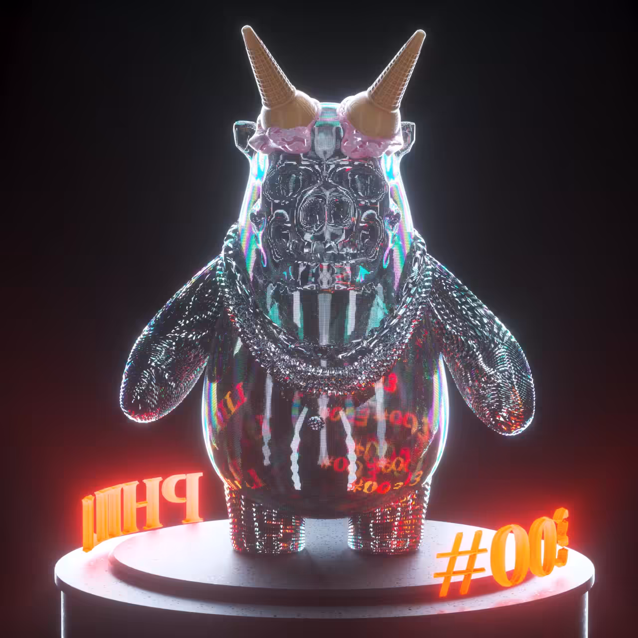 Crypto SVIN: CryptoSVIN #3 "Phili" Toy