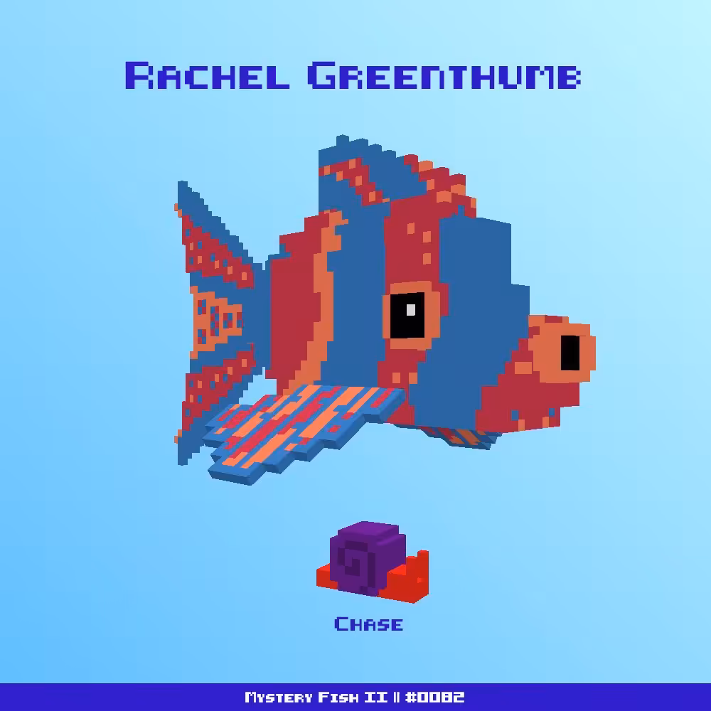 Rachel Greenthumb :: Mystery Fish 0082/1000 