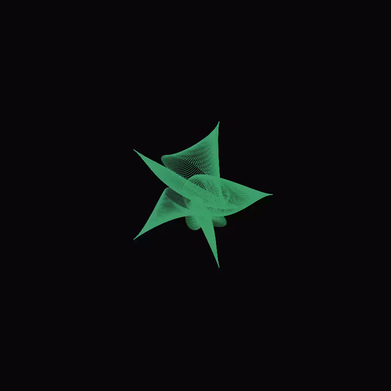 Bezier Stars #34