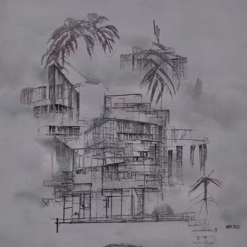 Impossible Neuro-Architecture #108