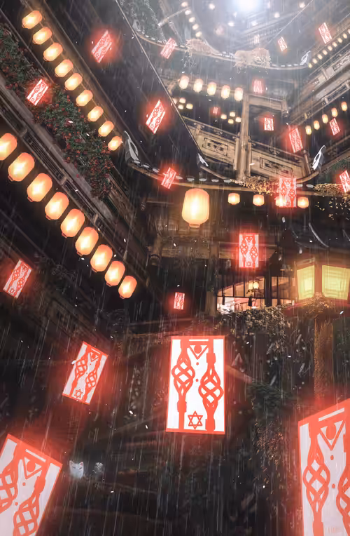 one act of the story: 片恋の雨は狐の嫁入り【Sorrow is like rain】