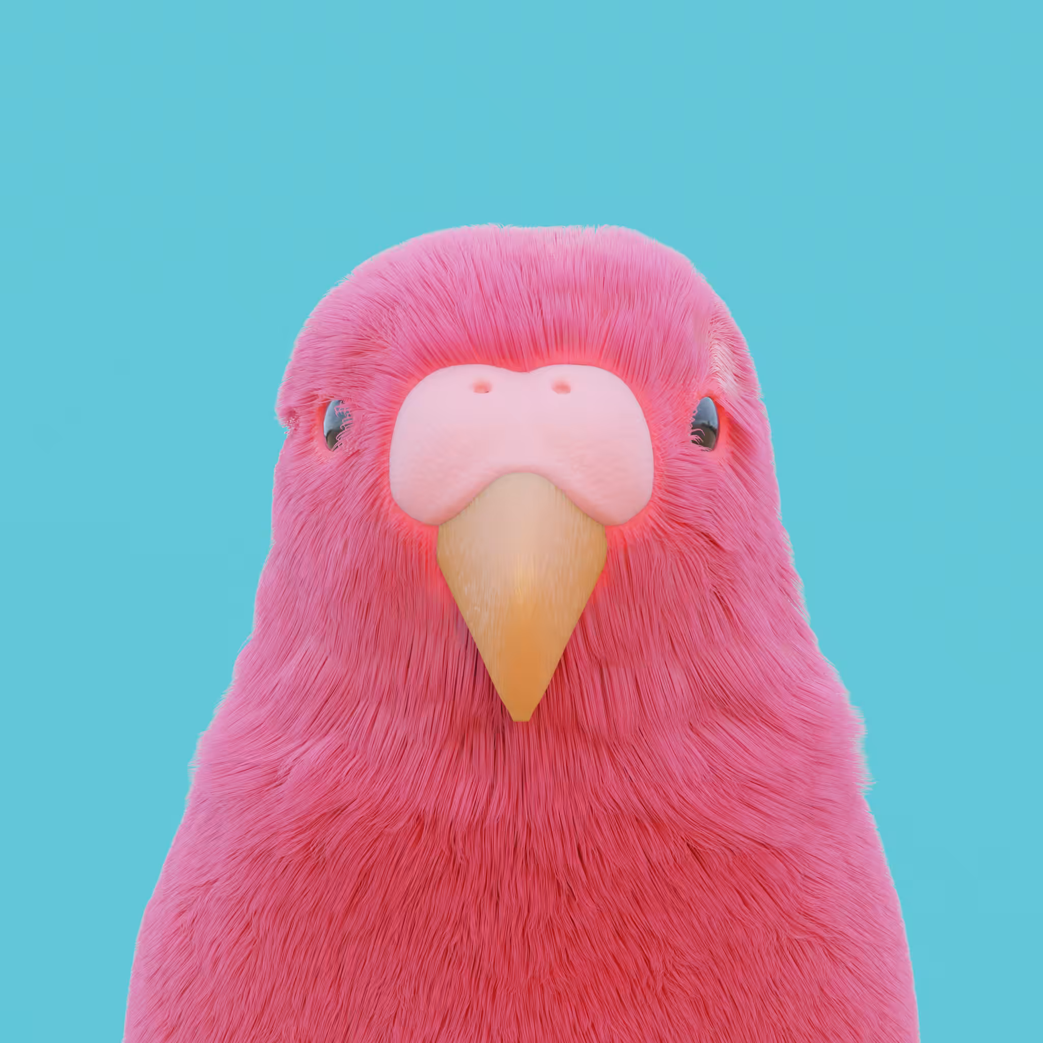 Birdie #06 - Red