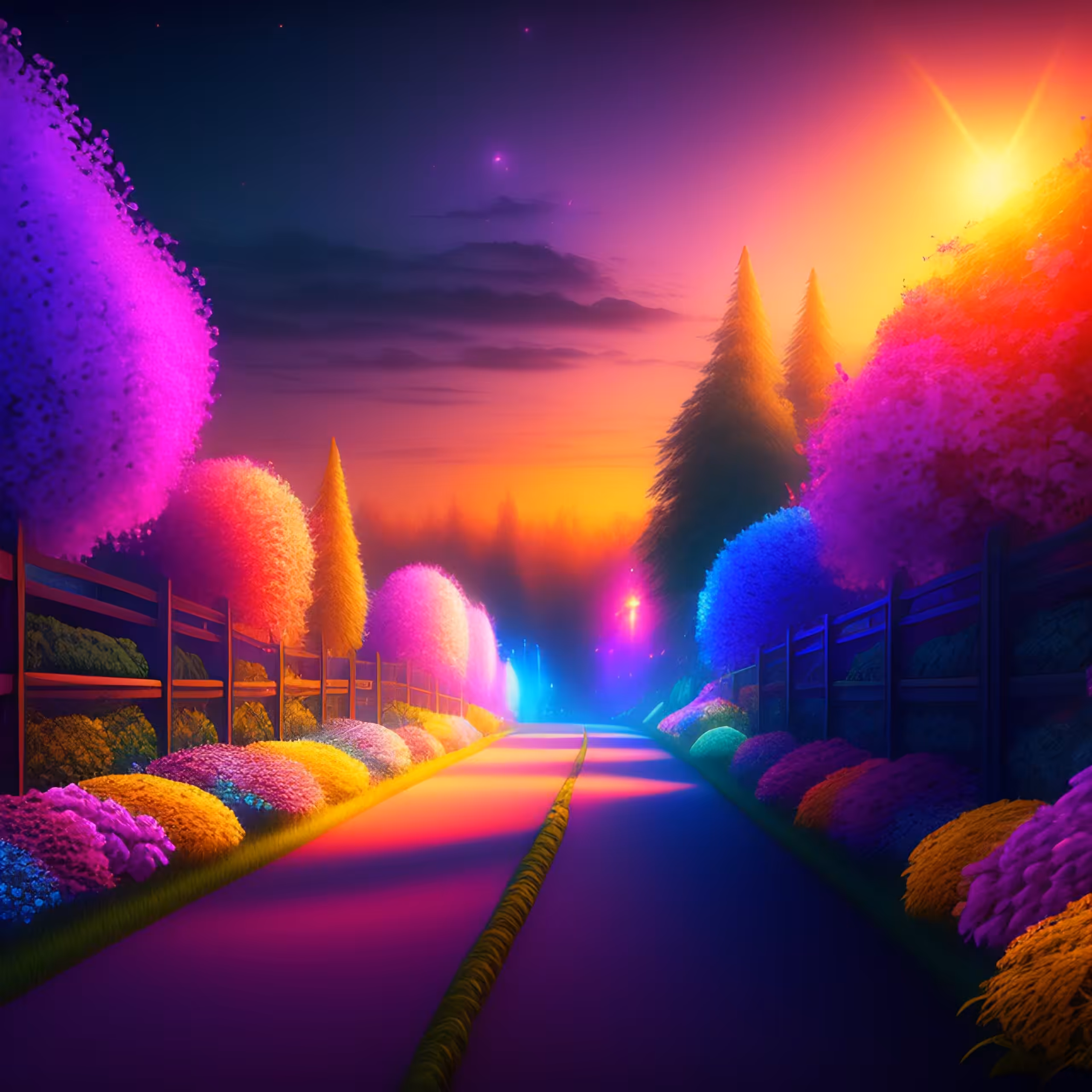 magical road