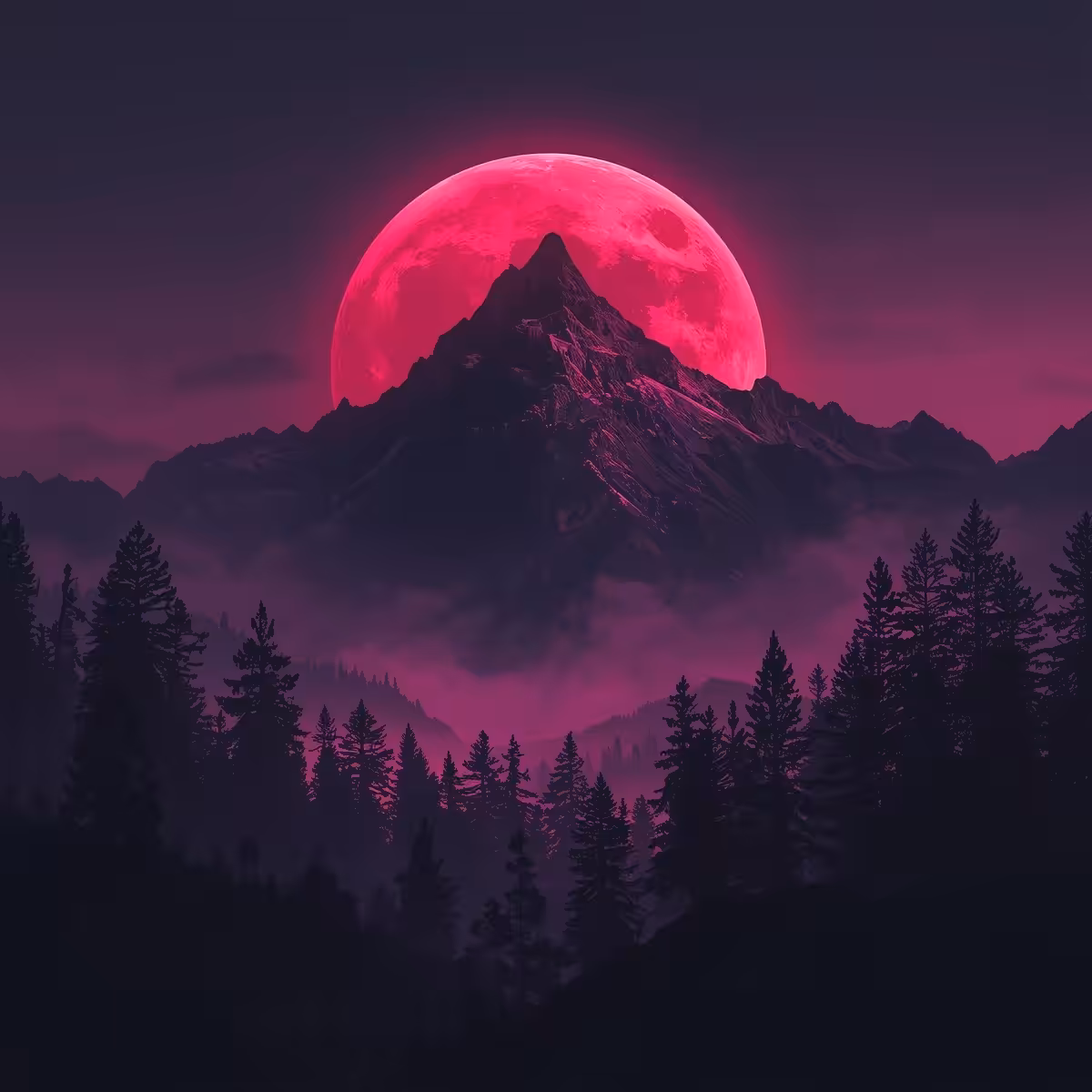 Red moon