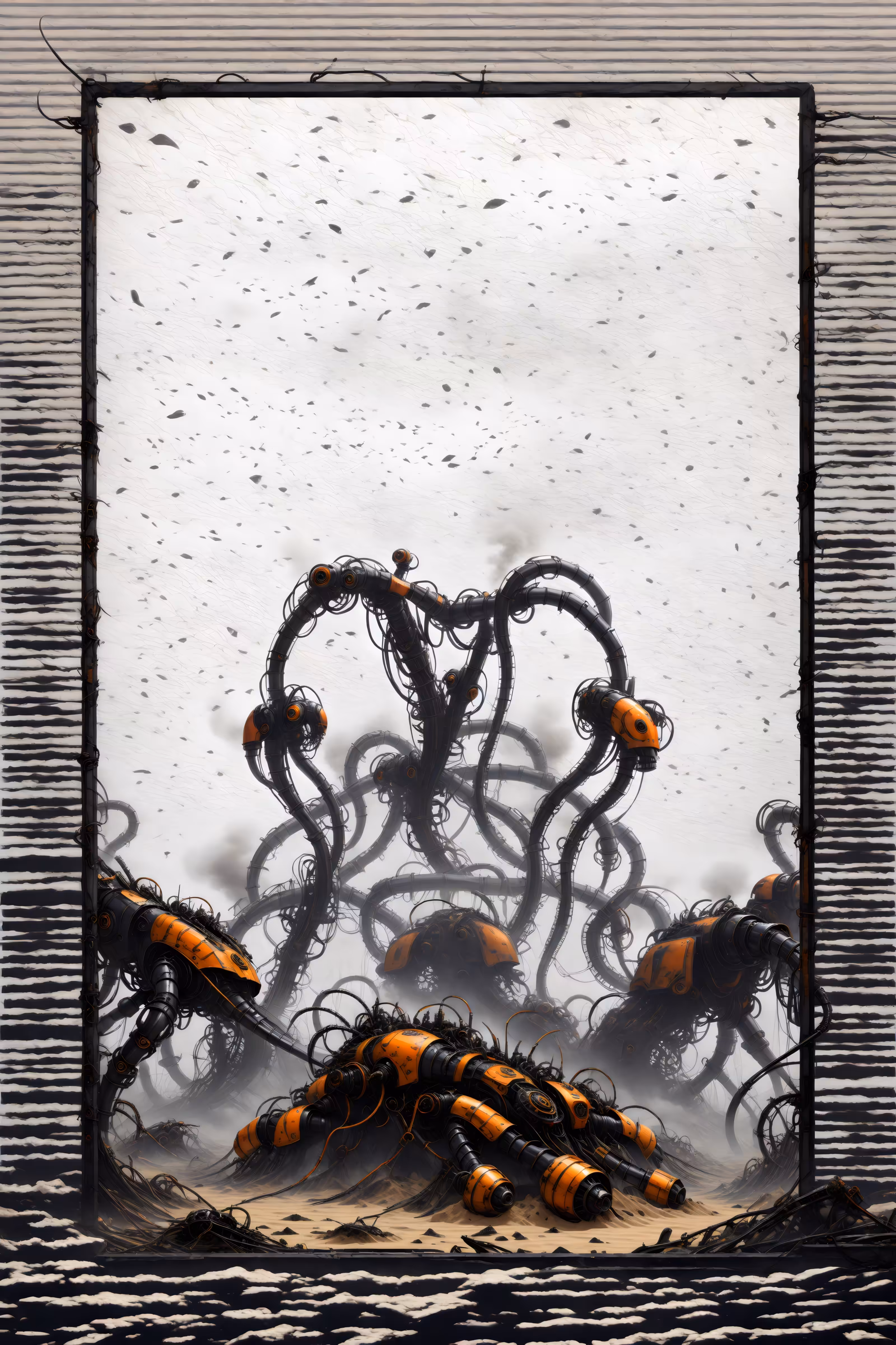 UBK #196 Orange Insects Extinction