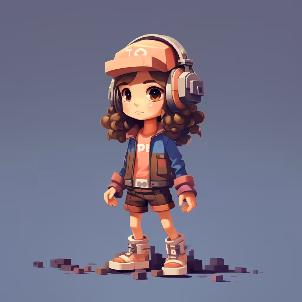 Tez Pixel Figure #124