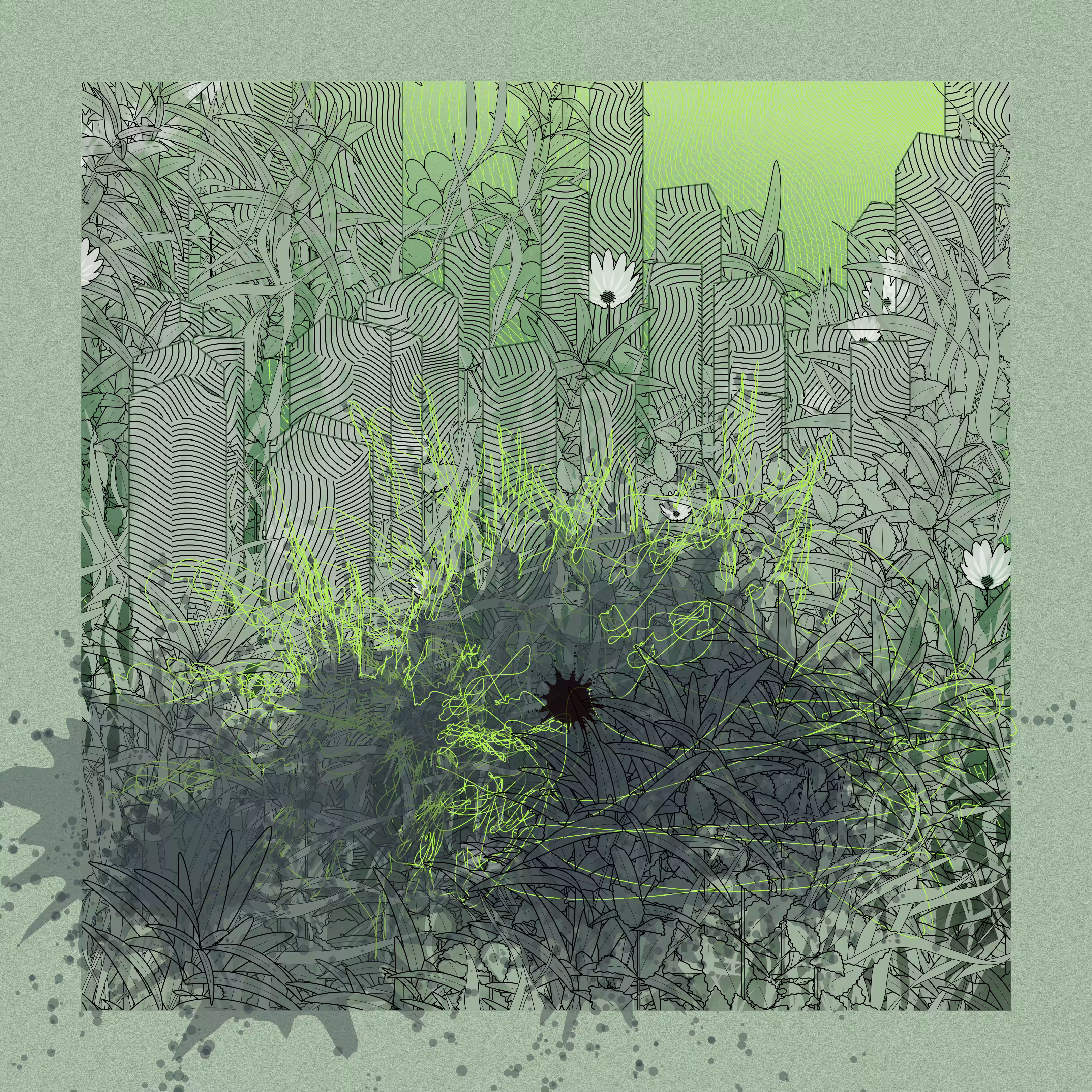 Landscape with Carbon Capture #6621