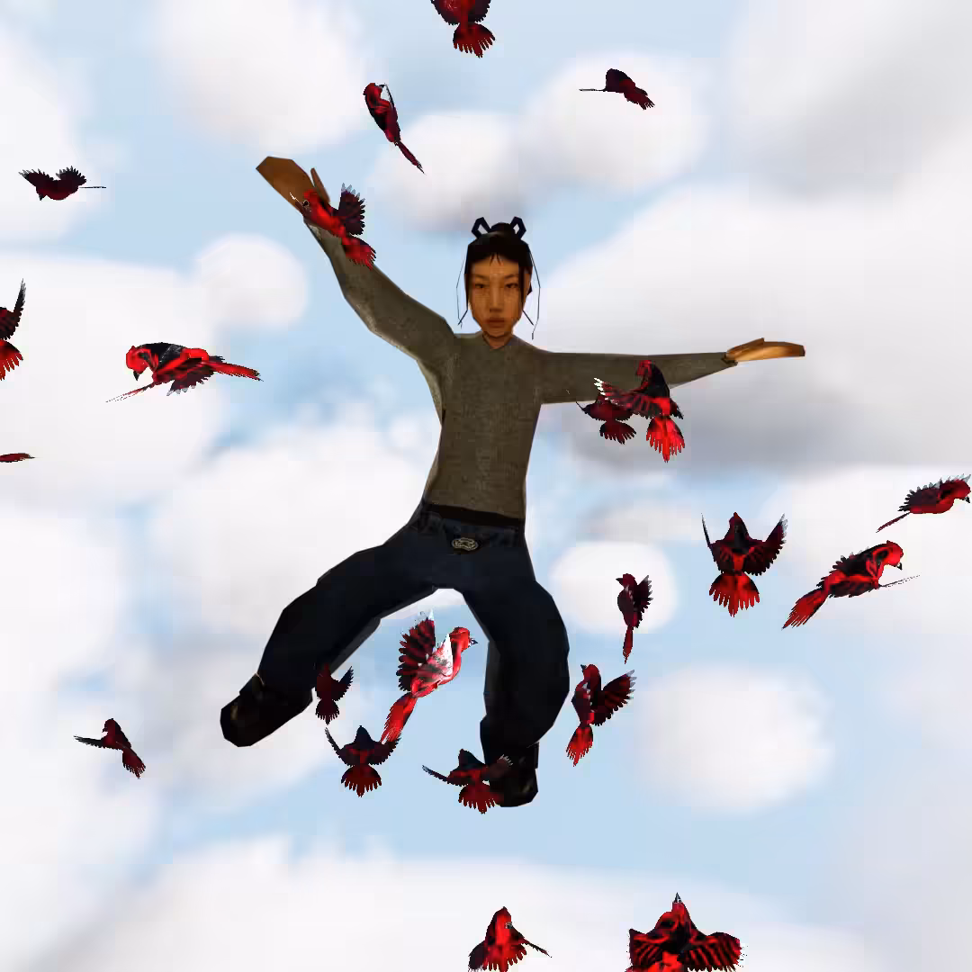 Cloud #29: The White Sky Main Character With the Cardinals.