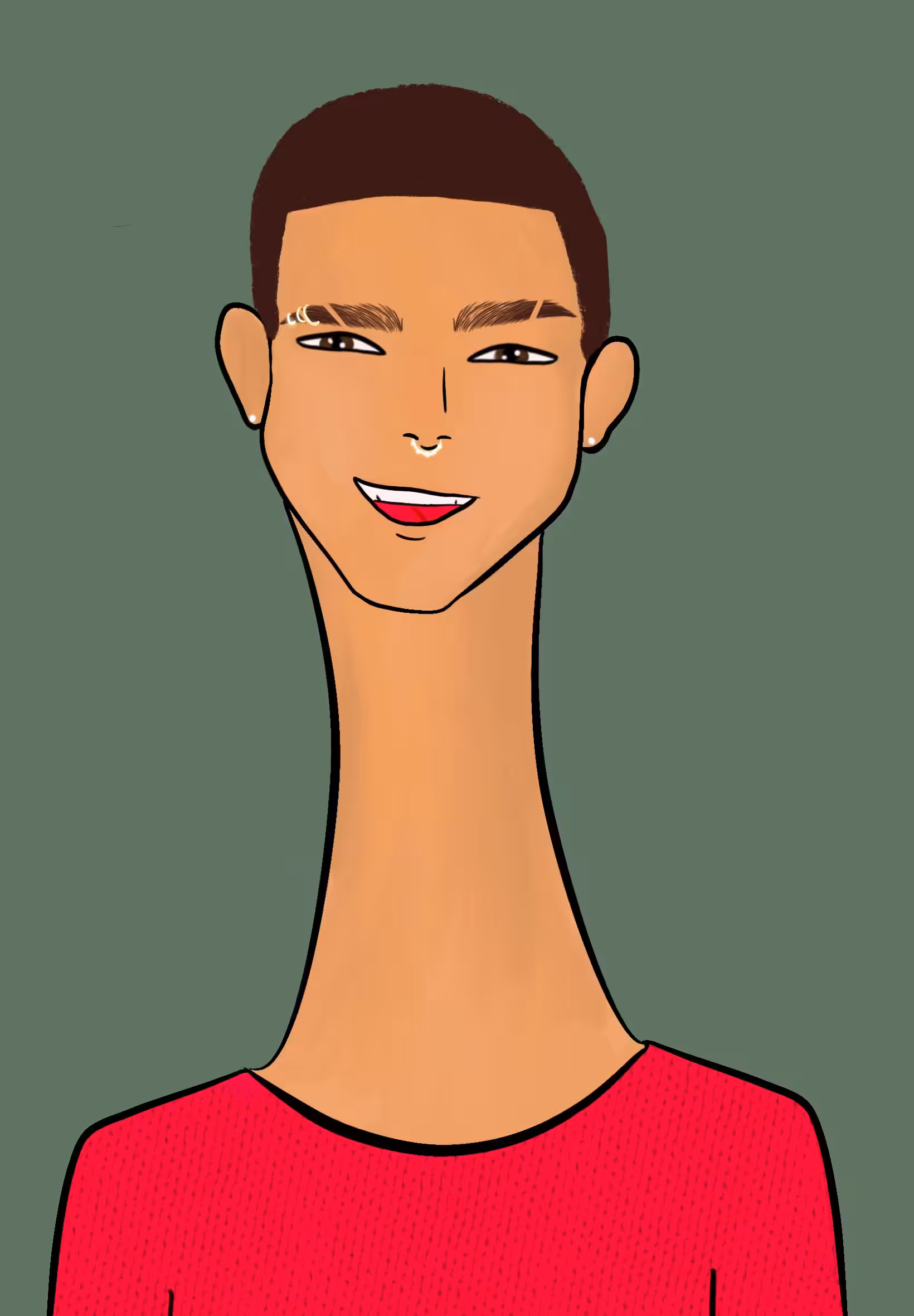 Long Neckie Fellas #1733