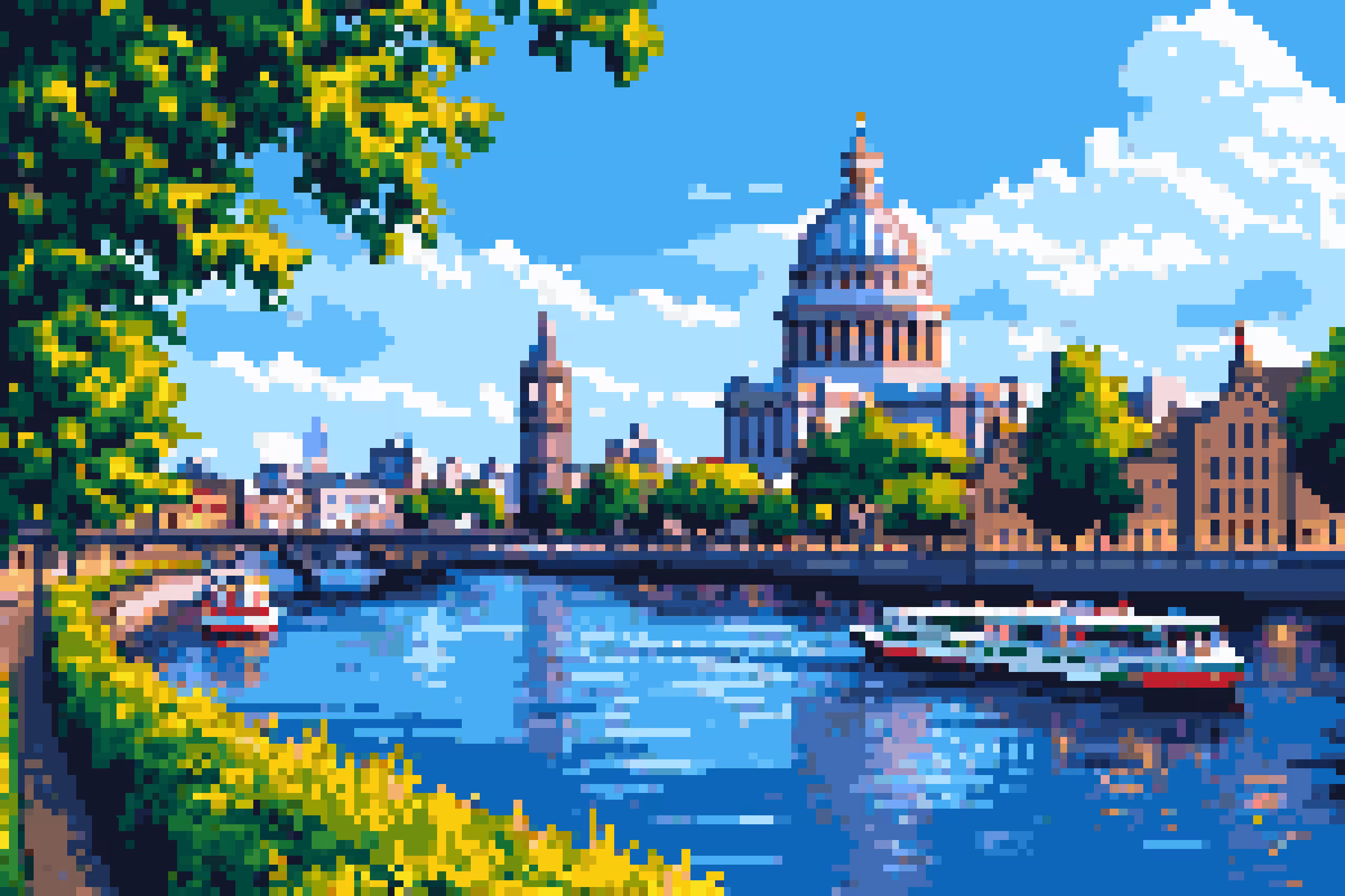 Pixel Postcard: London, 2025