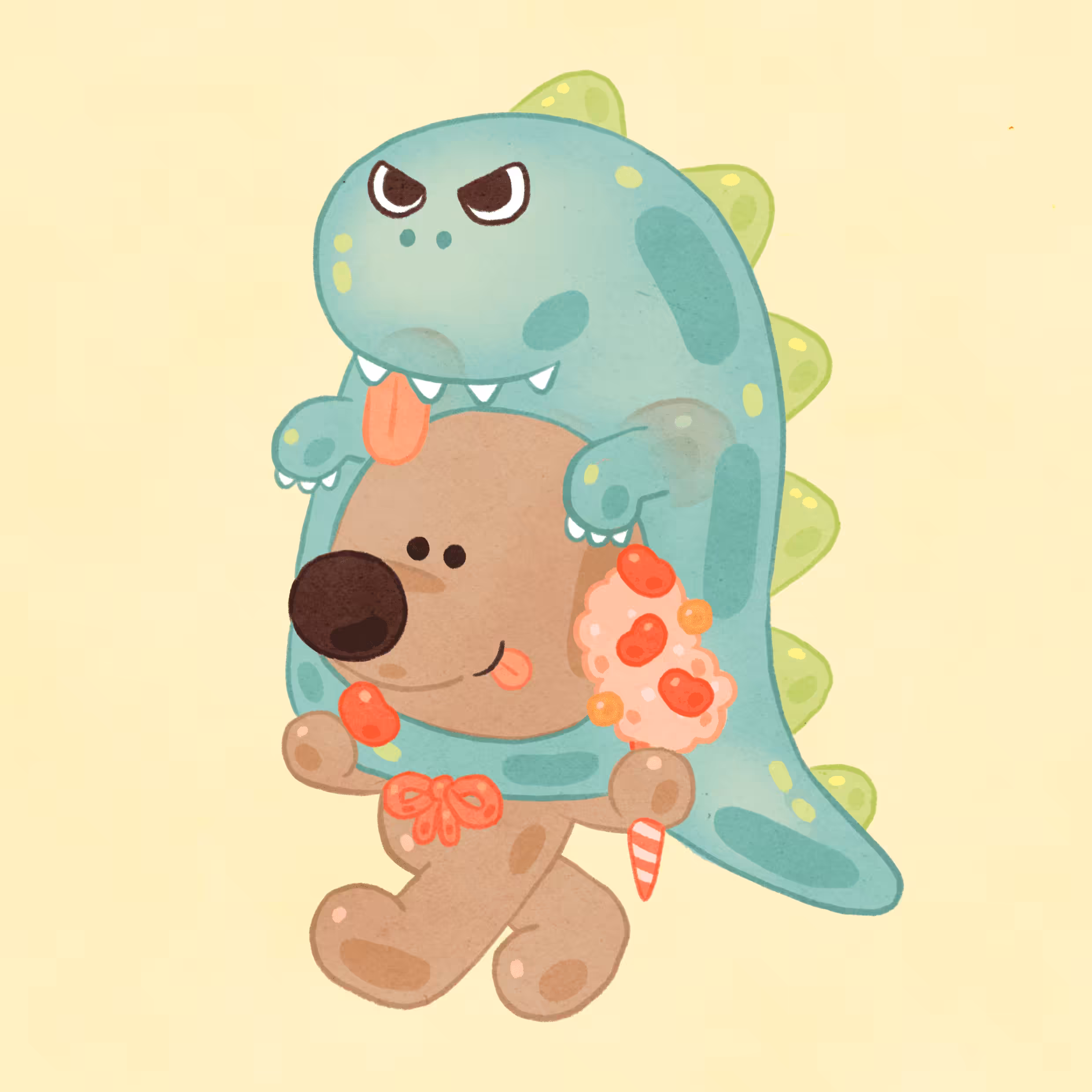 CP1 | #055 : Dog dino