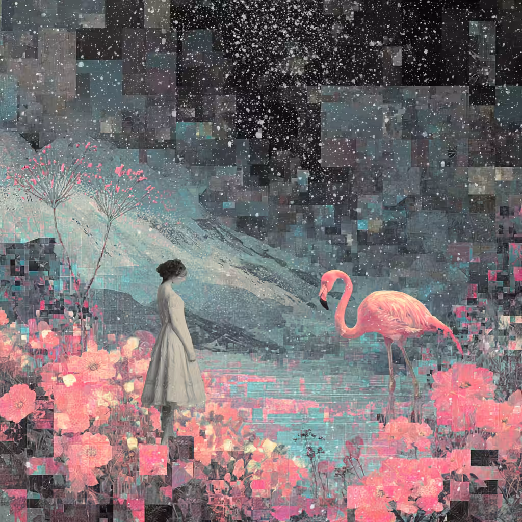 Assemblage & Collage: A Thousand Shades of Winter