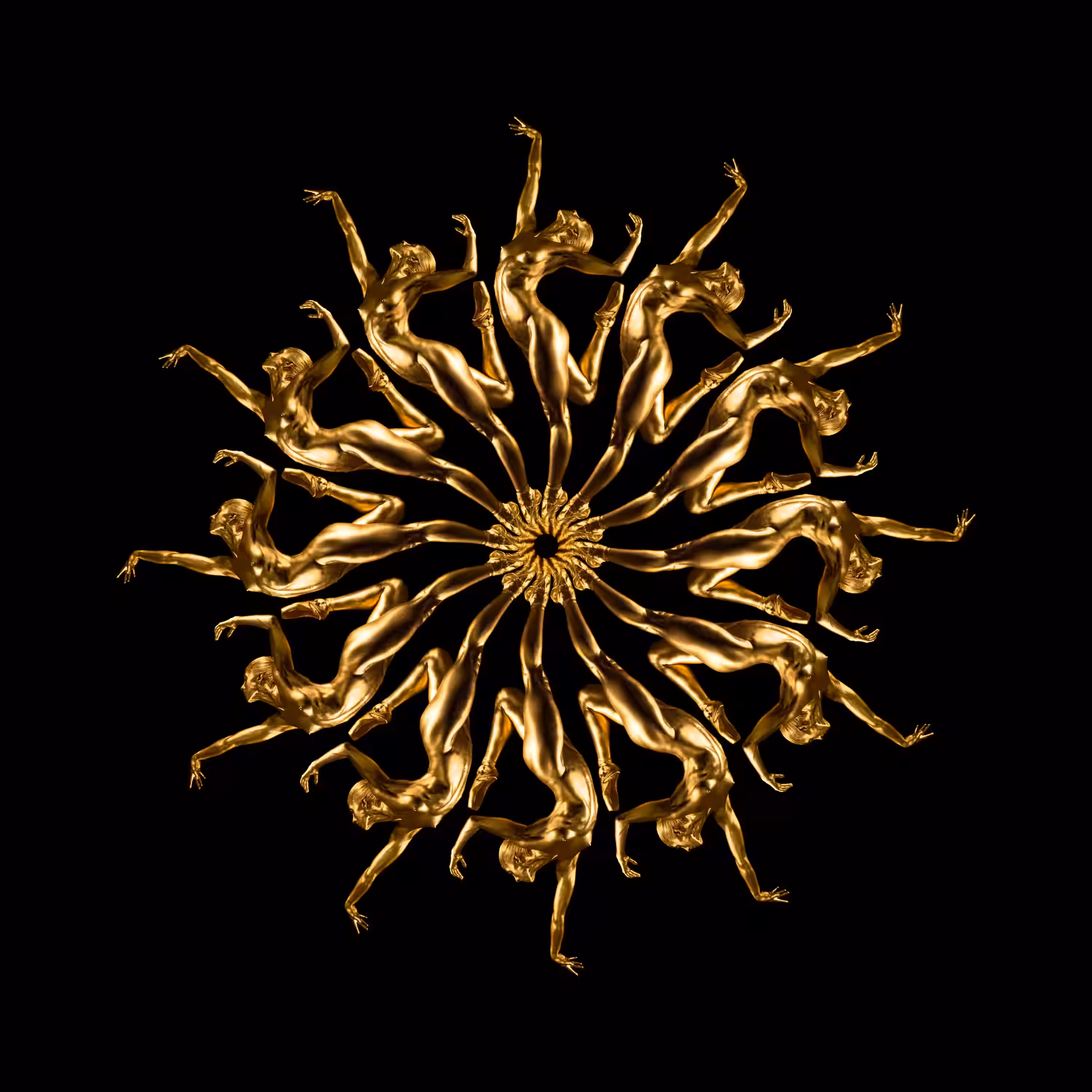 Golden Ballerina WHHF12