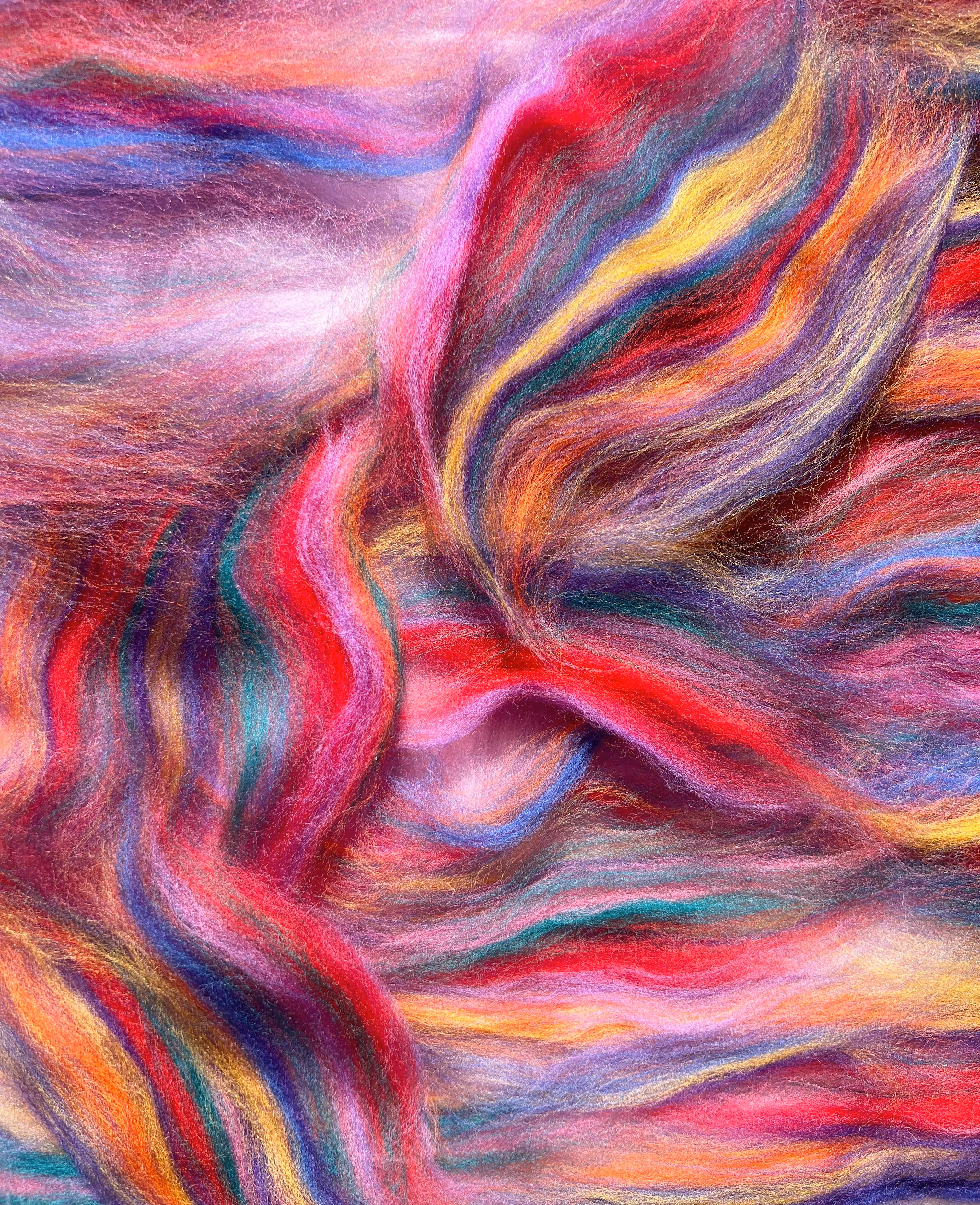 tangled in ribbons, free falling through the sky
