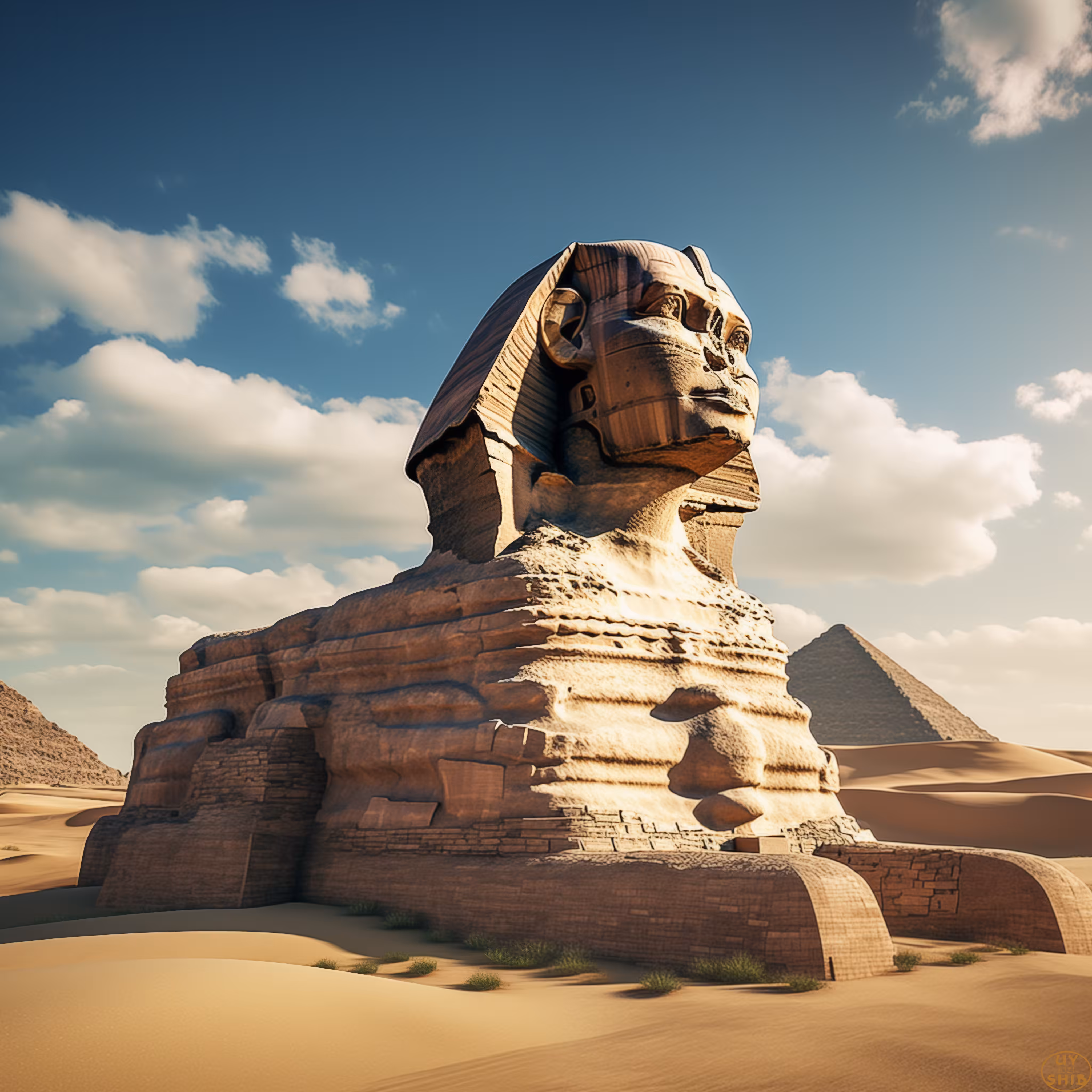 Walk like an Egyptian / Sphinx #b1