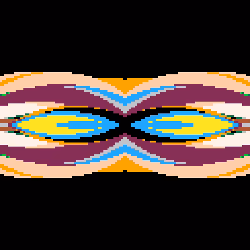 Rapid Psychedelic Inkblot Test Generator #81