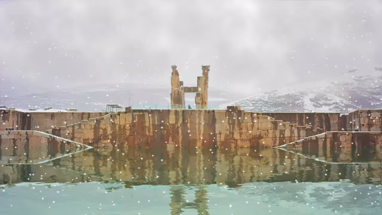 Persepolis snow day#5
