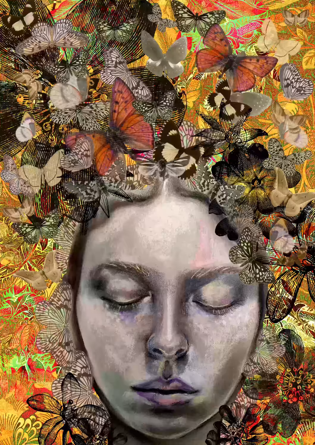 Golden Butterfly Queen