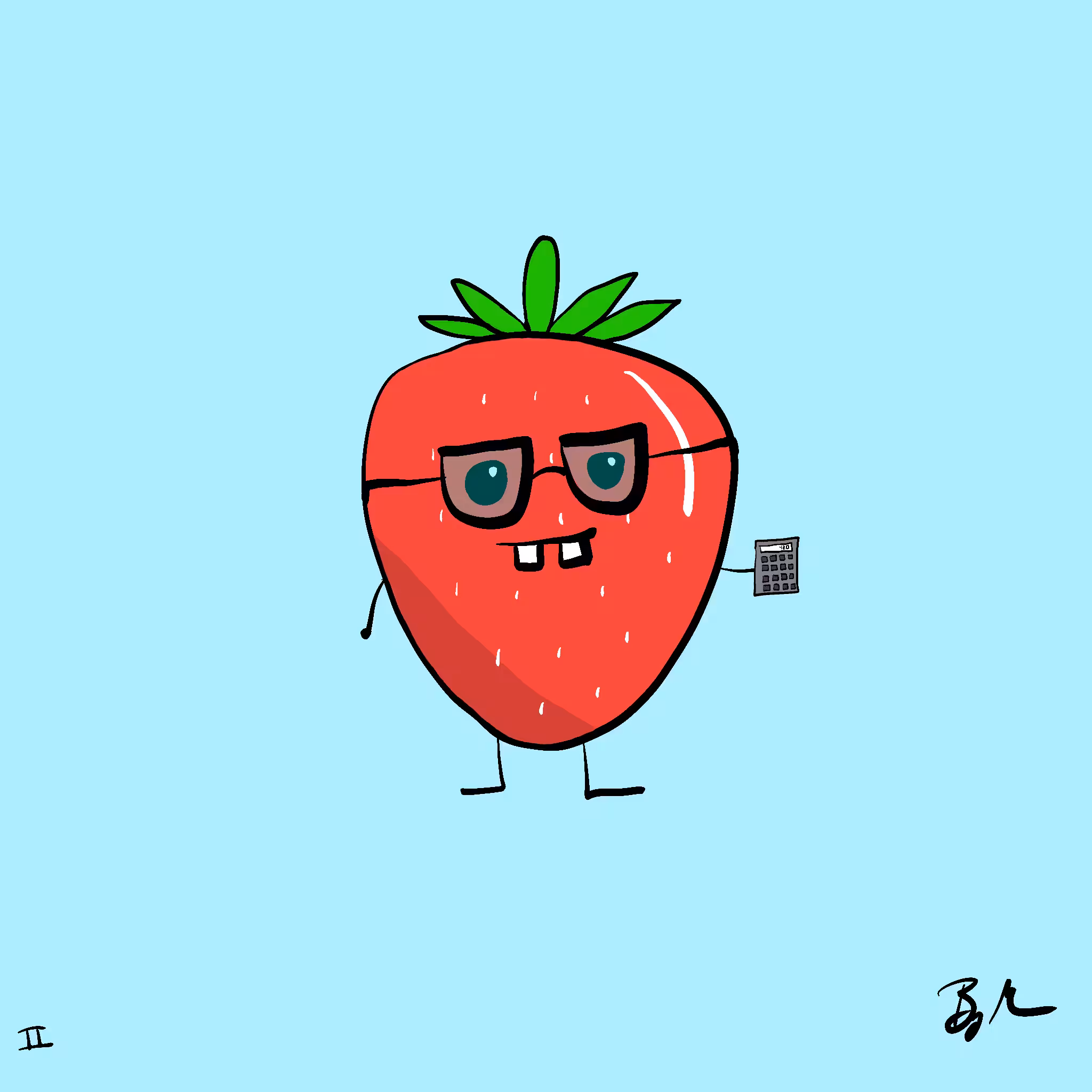 #77 Tom, the Nerdy Strawberry