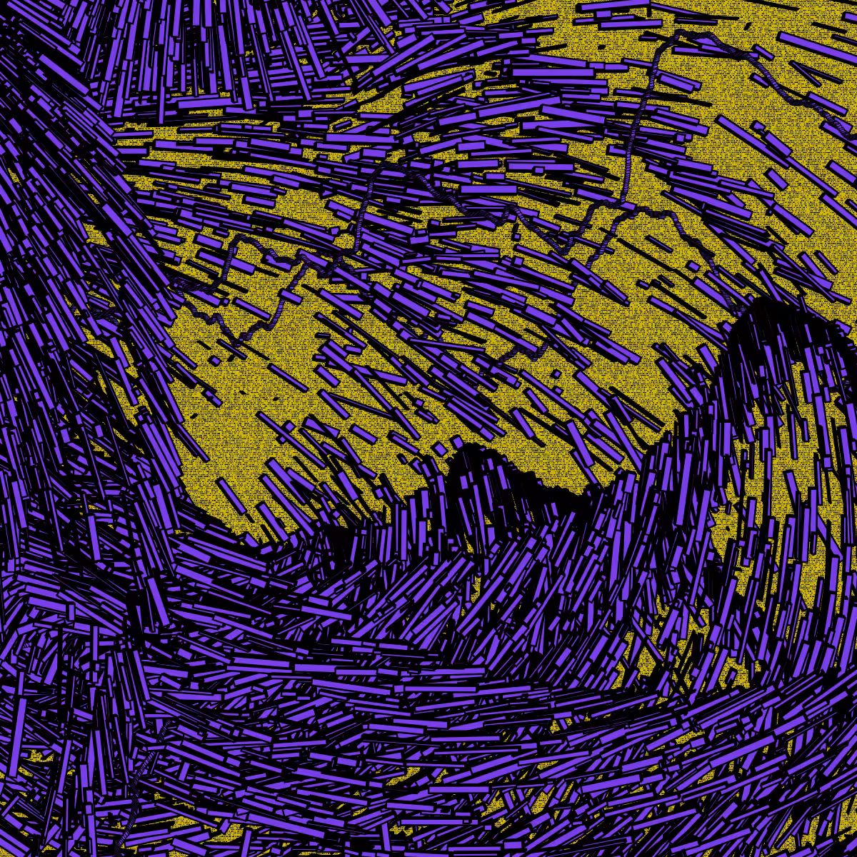 Walk with noise curve #83