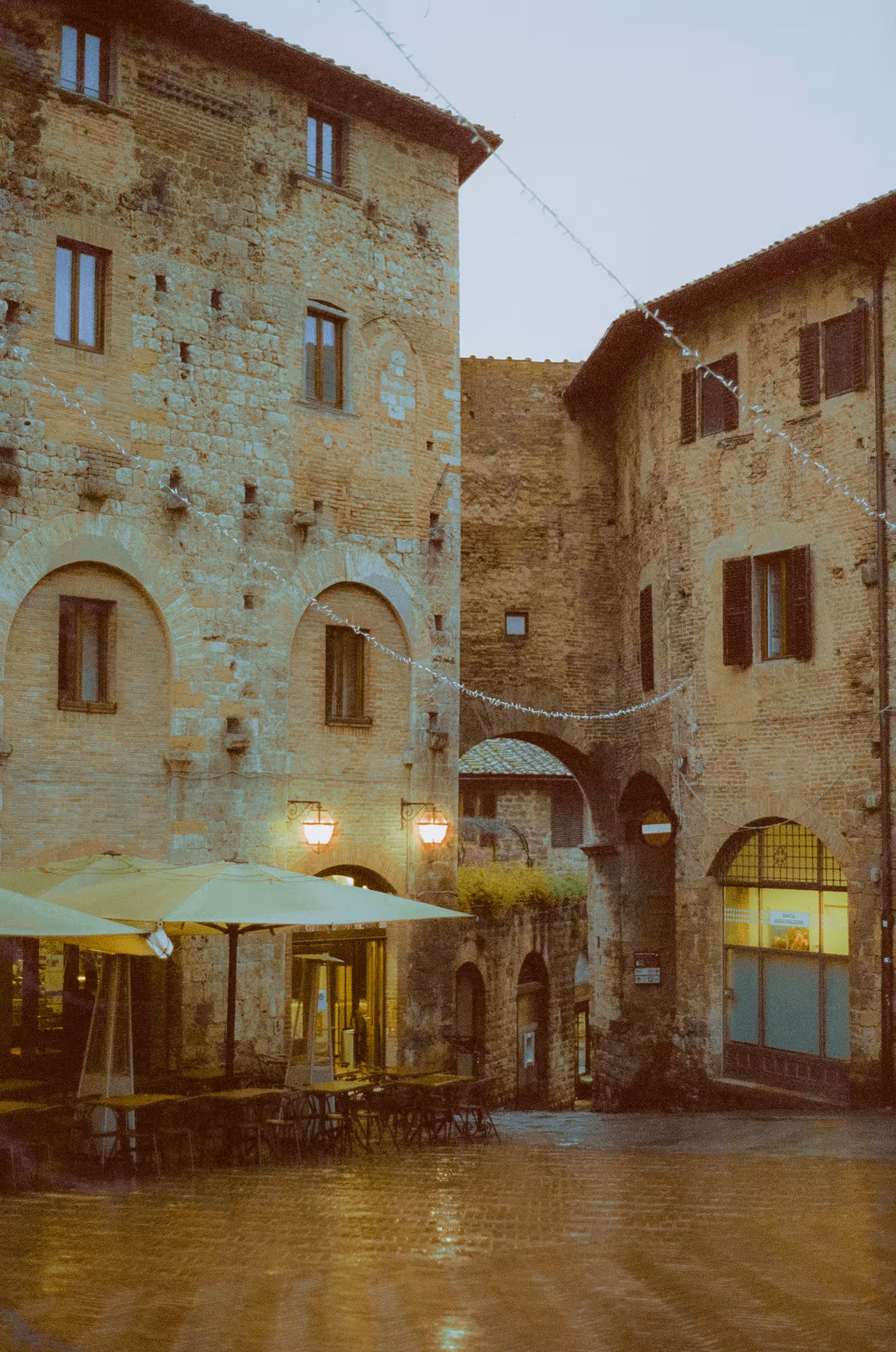 Gloomy Day in San Gimignano