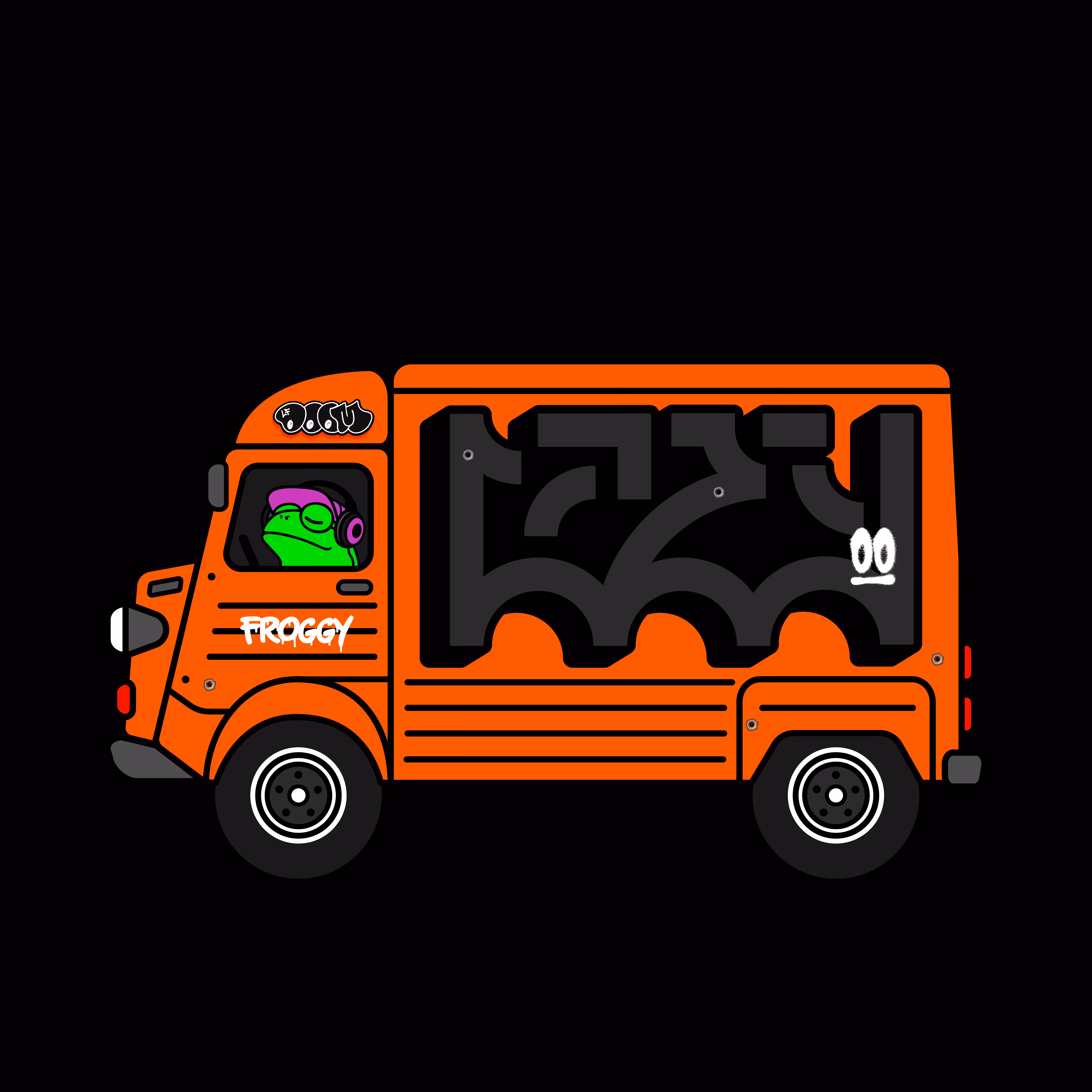 Lazy Frogs On The Road #059