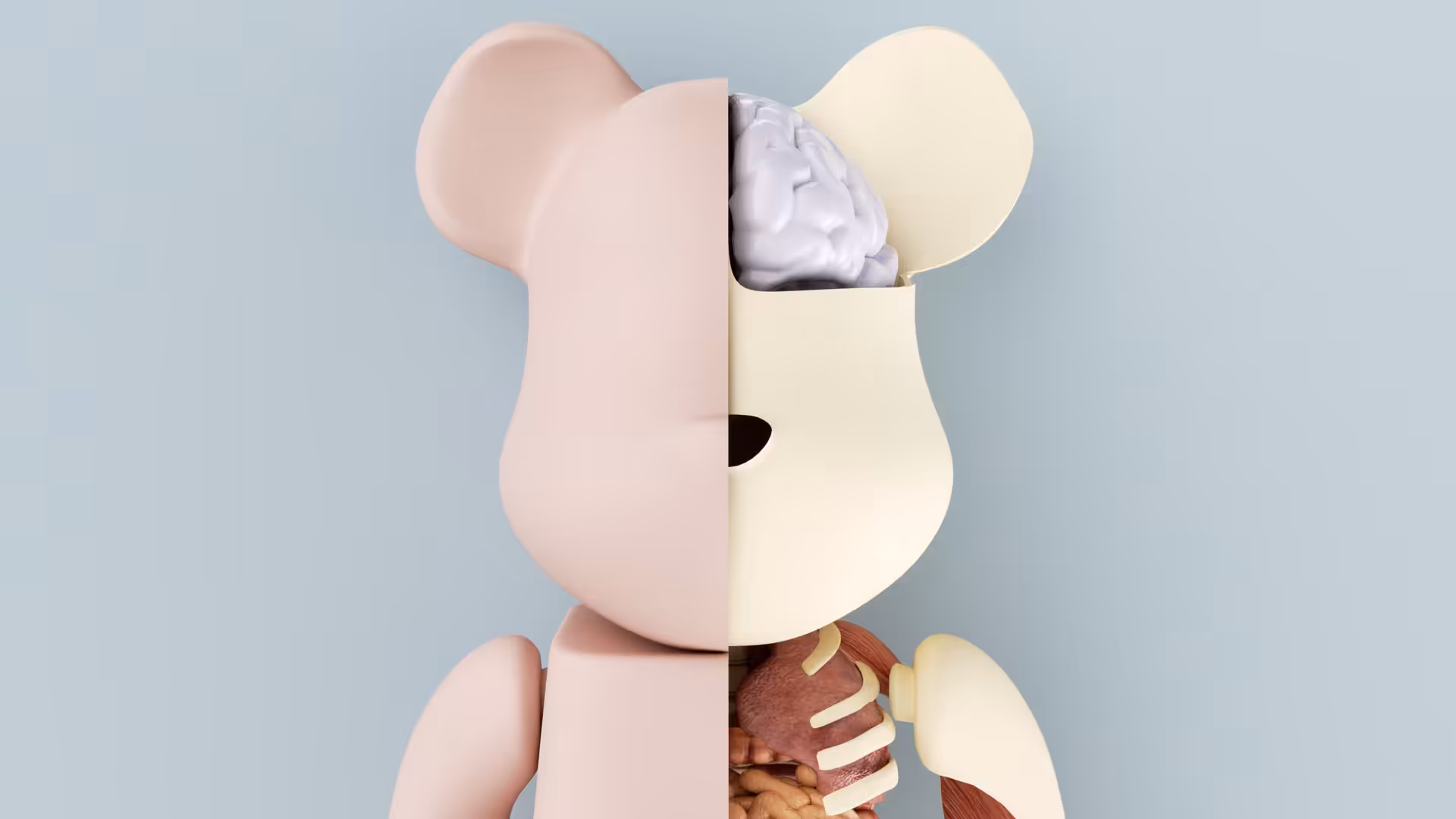 Series 2 - Dissected half Be@rbrick