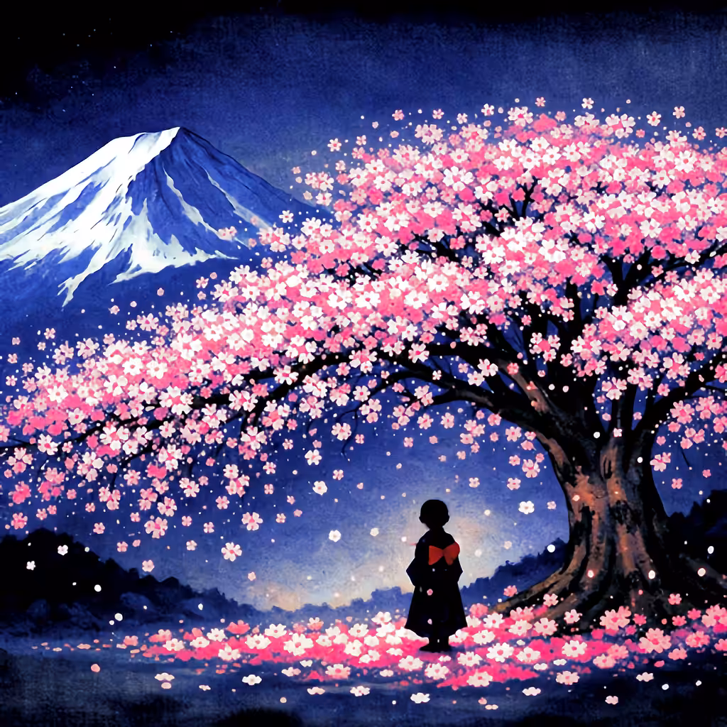  Falling Night Blossoms