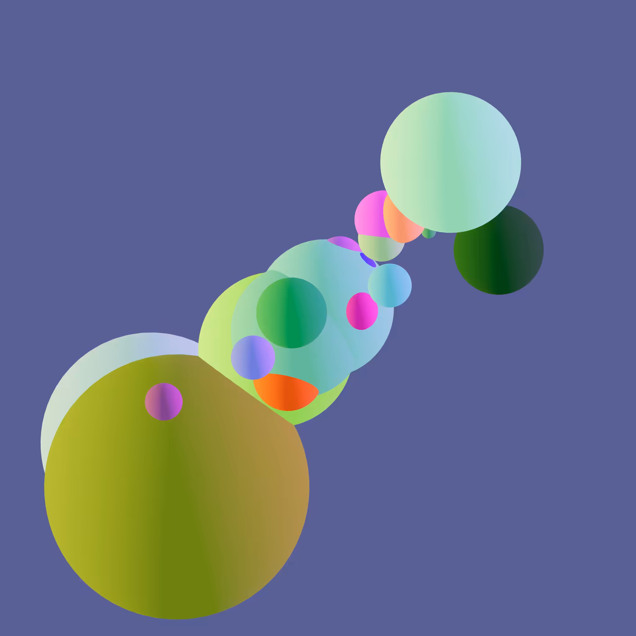Space - Rare Multi-colour 