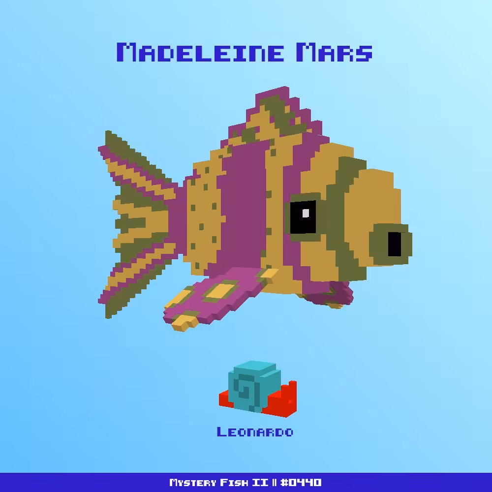 Madeleine Mars :: Mystery Fish 0440/1000 