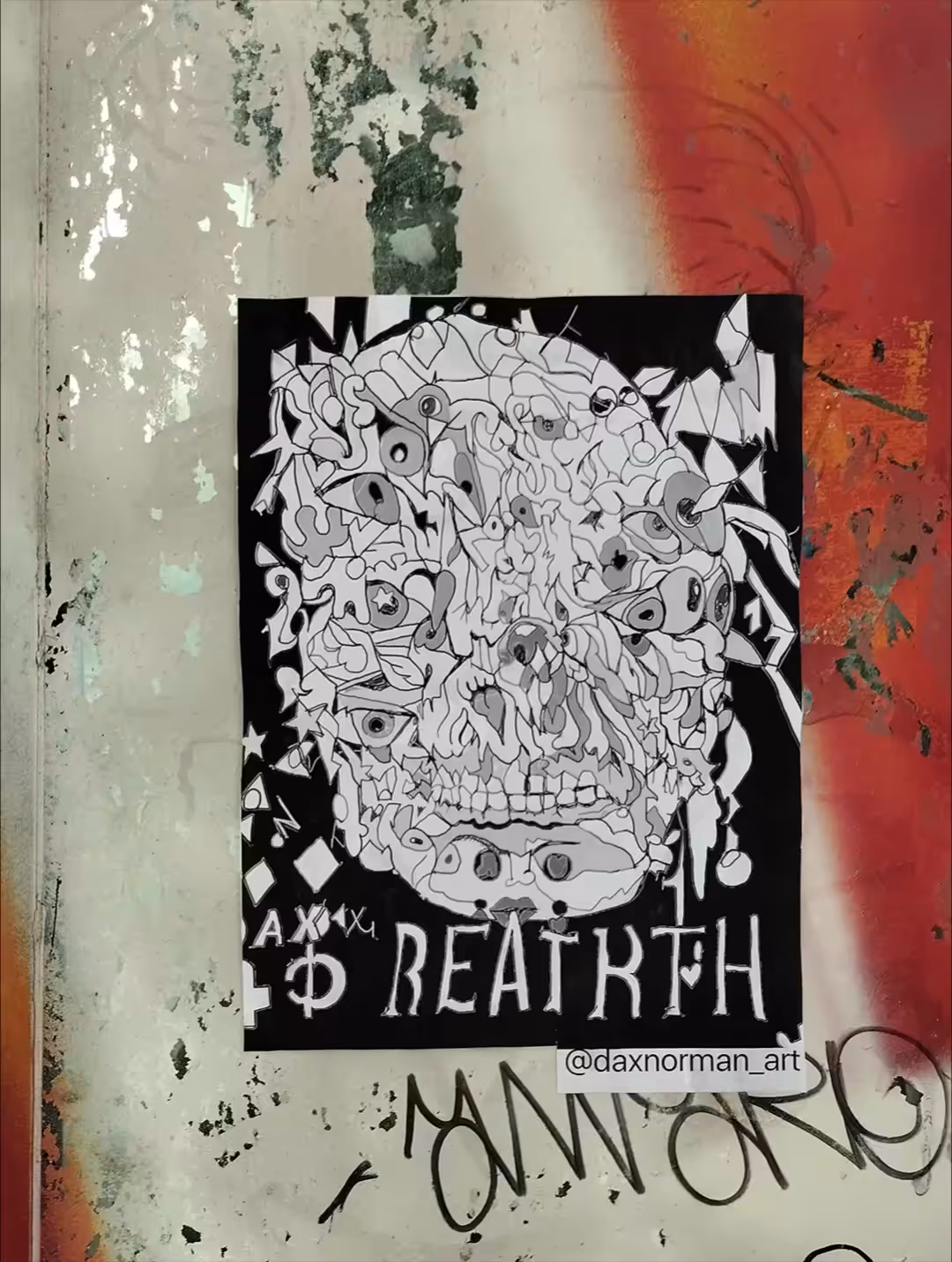 Death Rebirth Graffiti