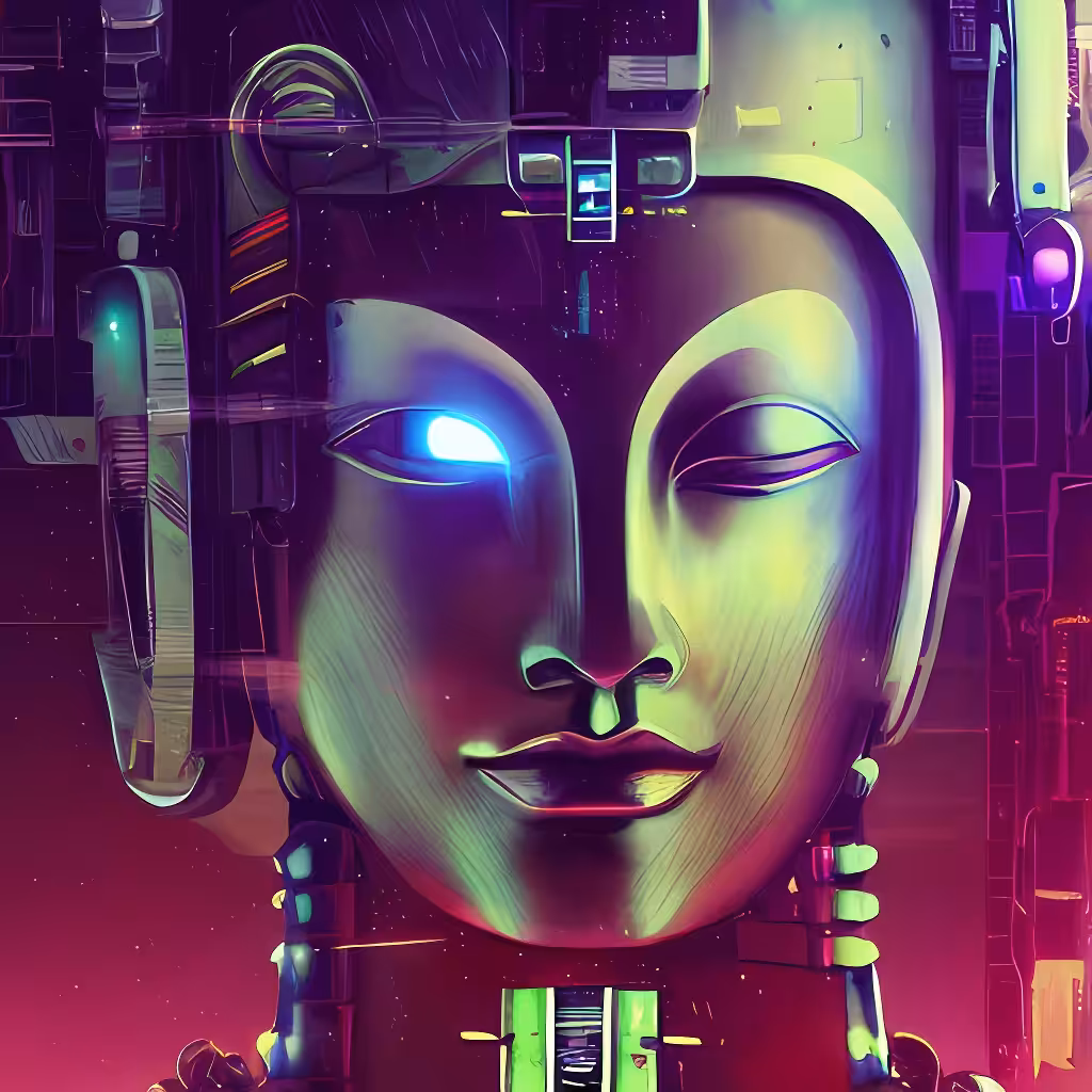 Buddha Futuristic: The Bodhisatta image: 5