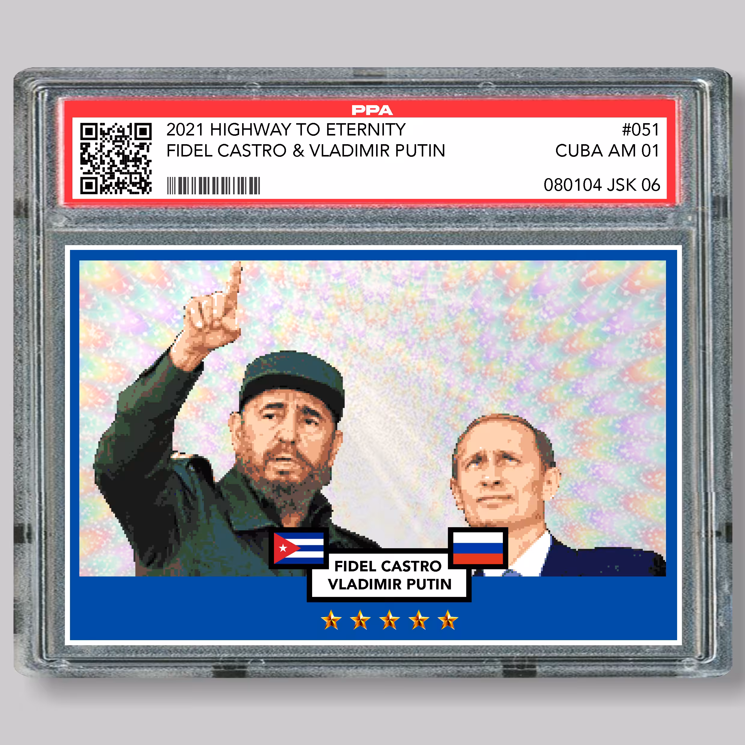 051 Fidel Castro and Vladimir Putin, "Highway to eternity"