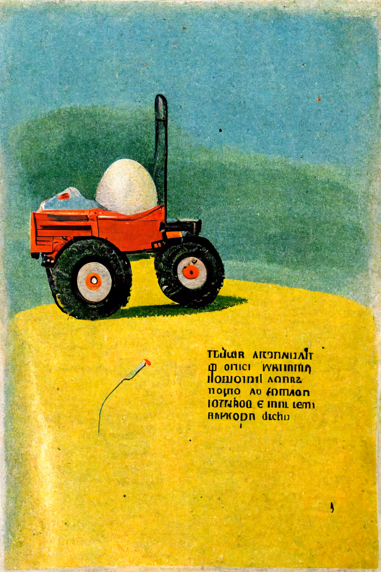 Pastel Castle: Rye's Egg Tractor
