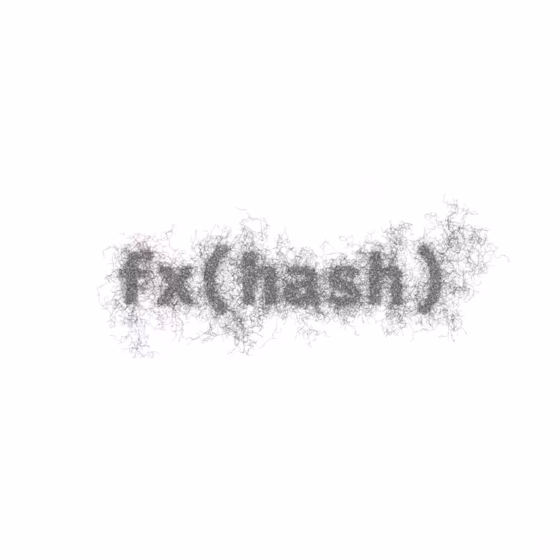 FXHASH Generative Logo #903