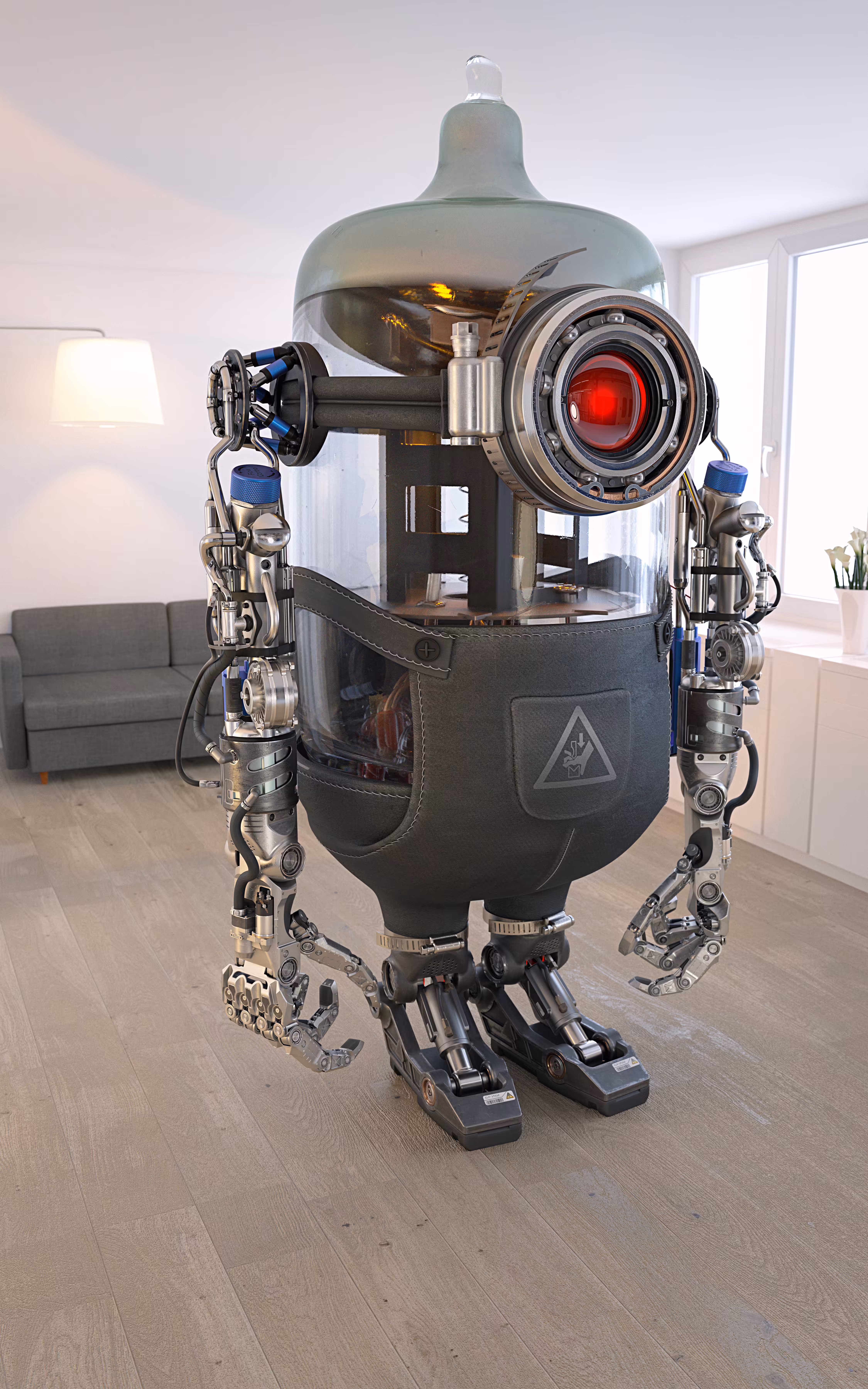 TESLA Minion - Pneumatic Bot
