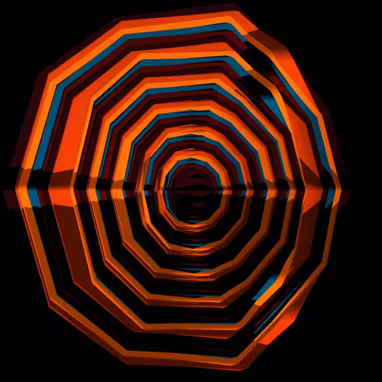 crumpled colored space #2