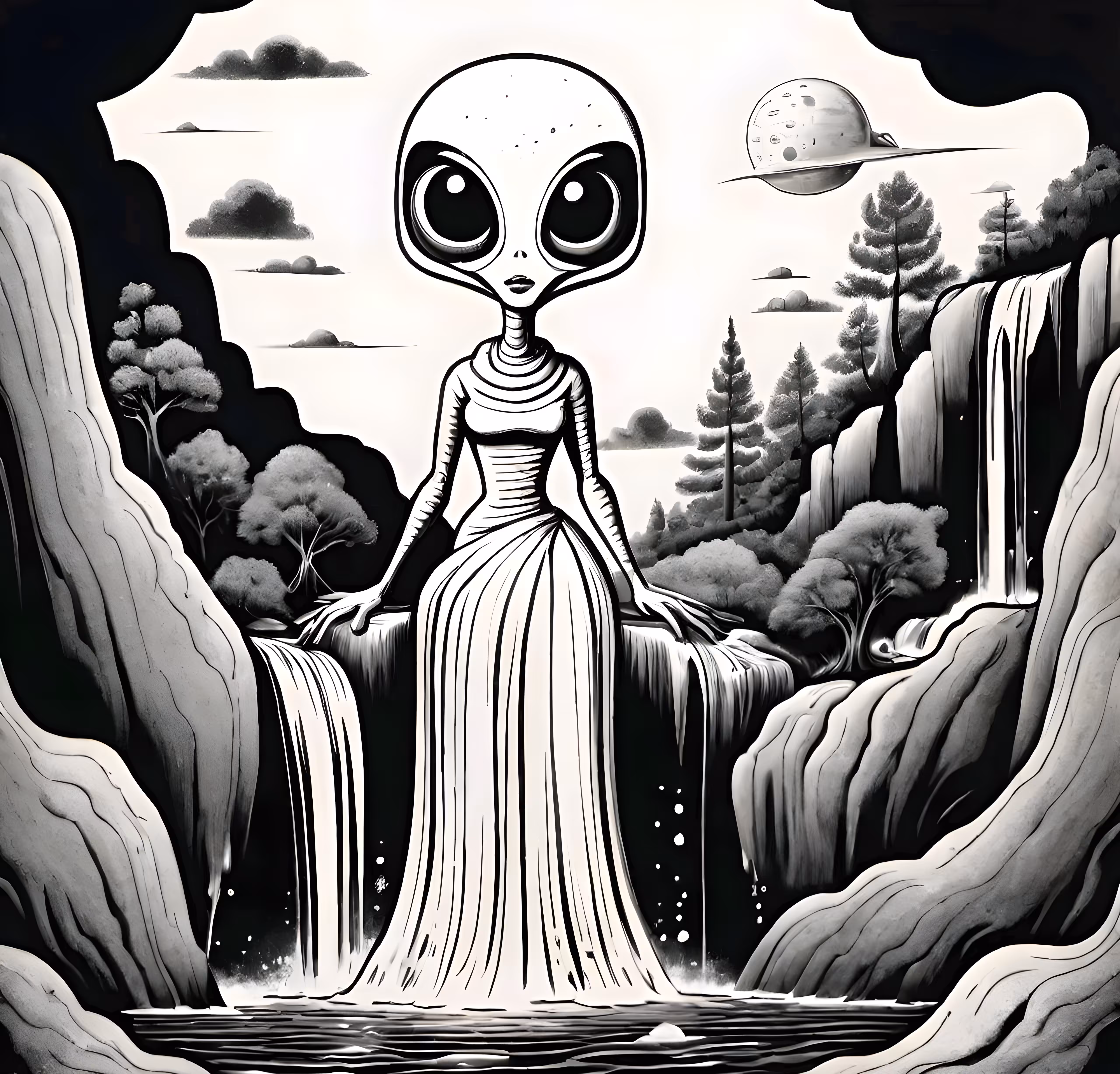Alien Adventure - Collectors Special #1 - Waterfall