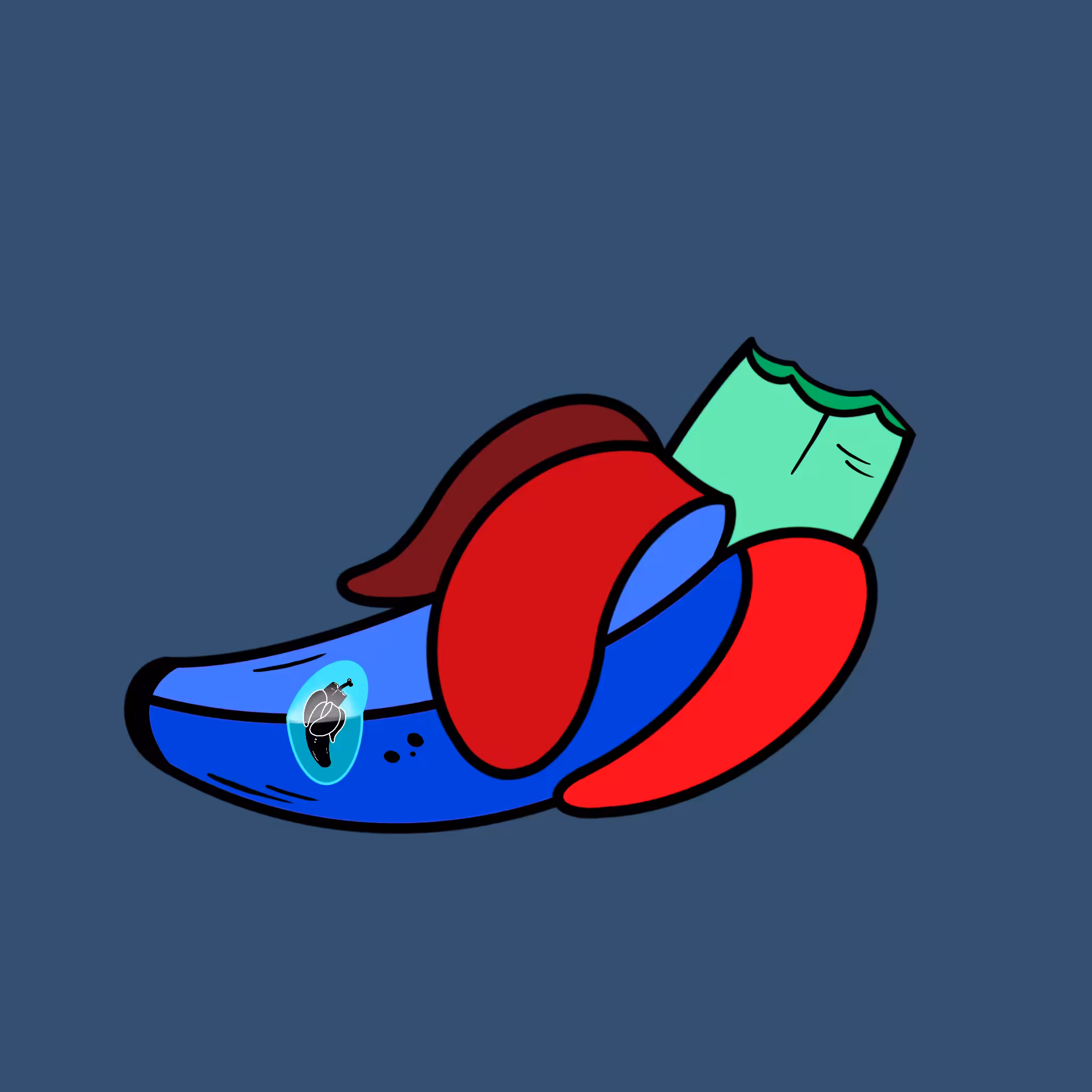 Bones and Bananas #7043