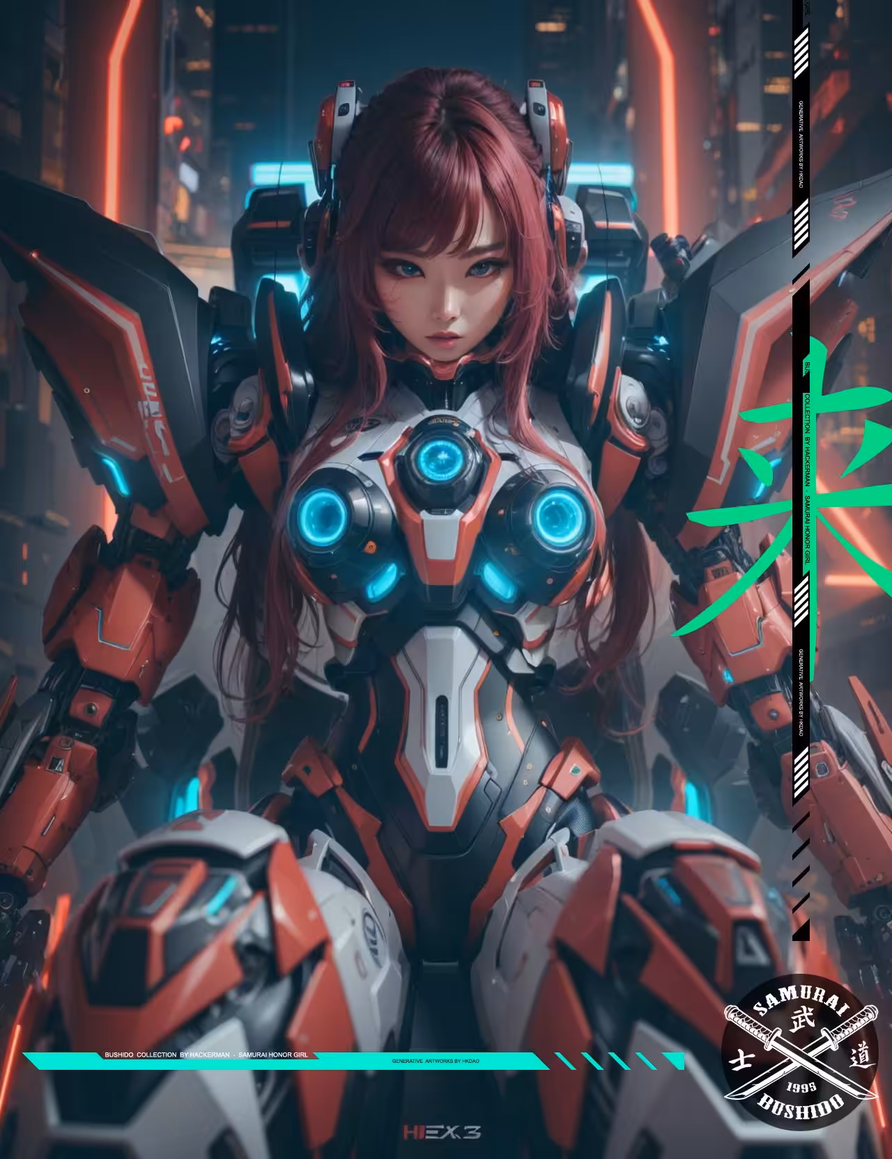 ⭐️BUSHIDO MECHA⭐️  #6388